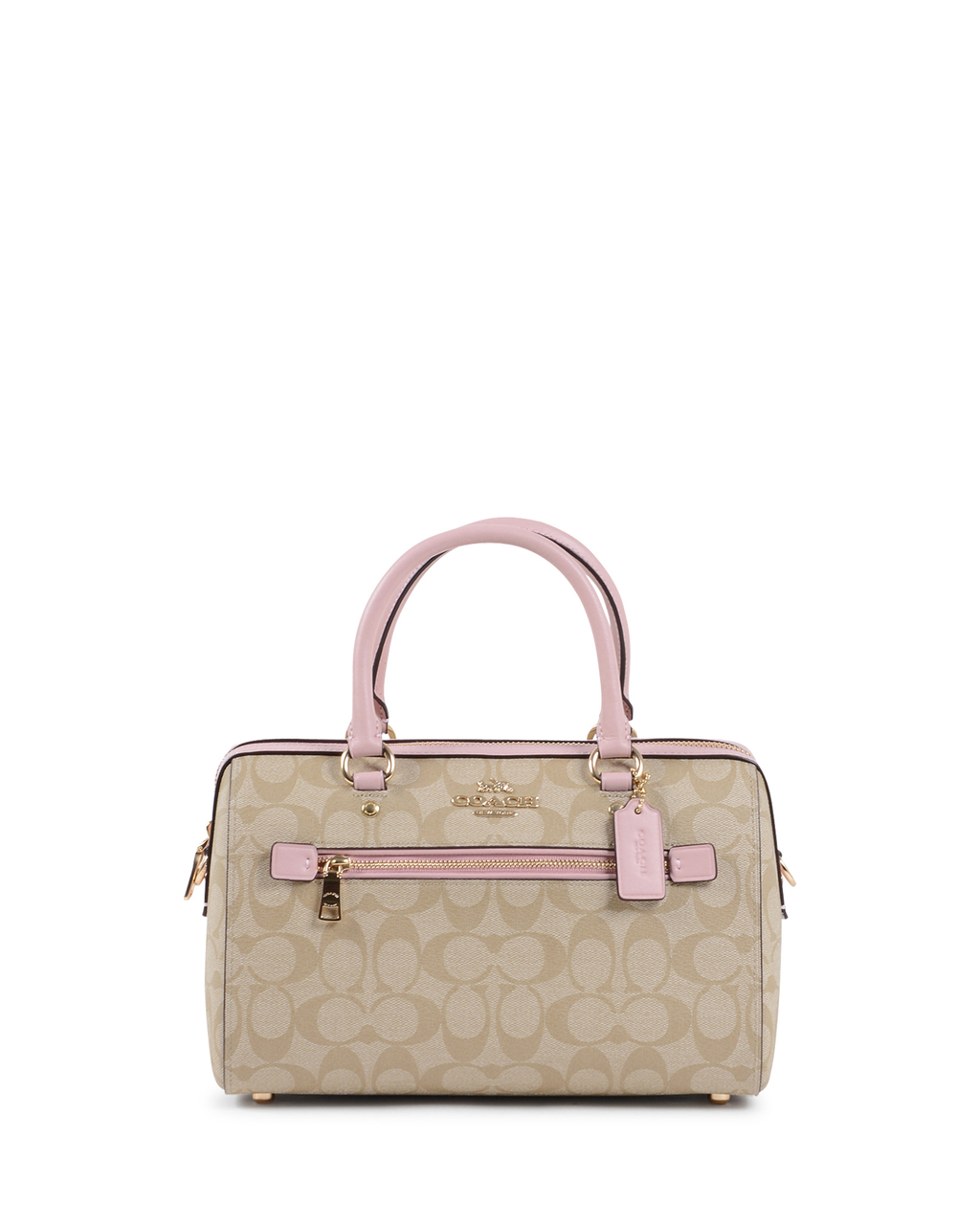 Bolso de mano Coach para mujer beige 83607 BLOSSOM