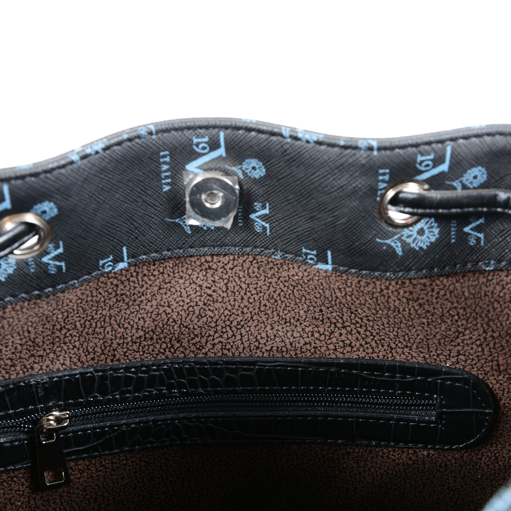V 1969 Italia Womens Handbag Black ROSARIO