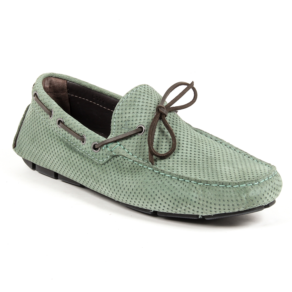 Mocasín para hombre V 1969 Italia Verde SIMON