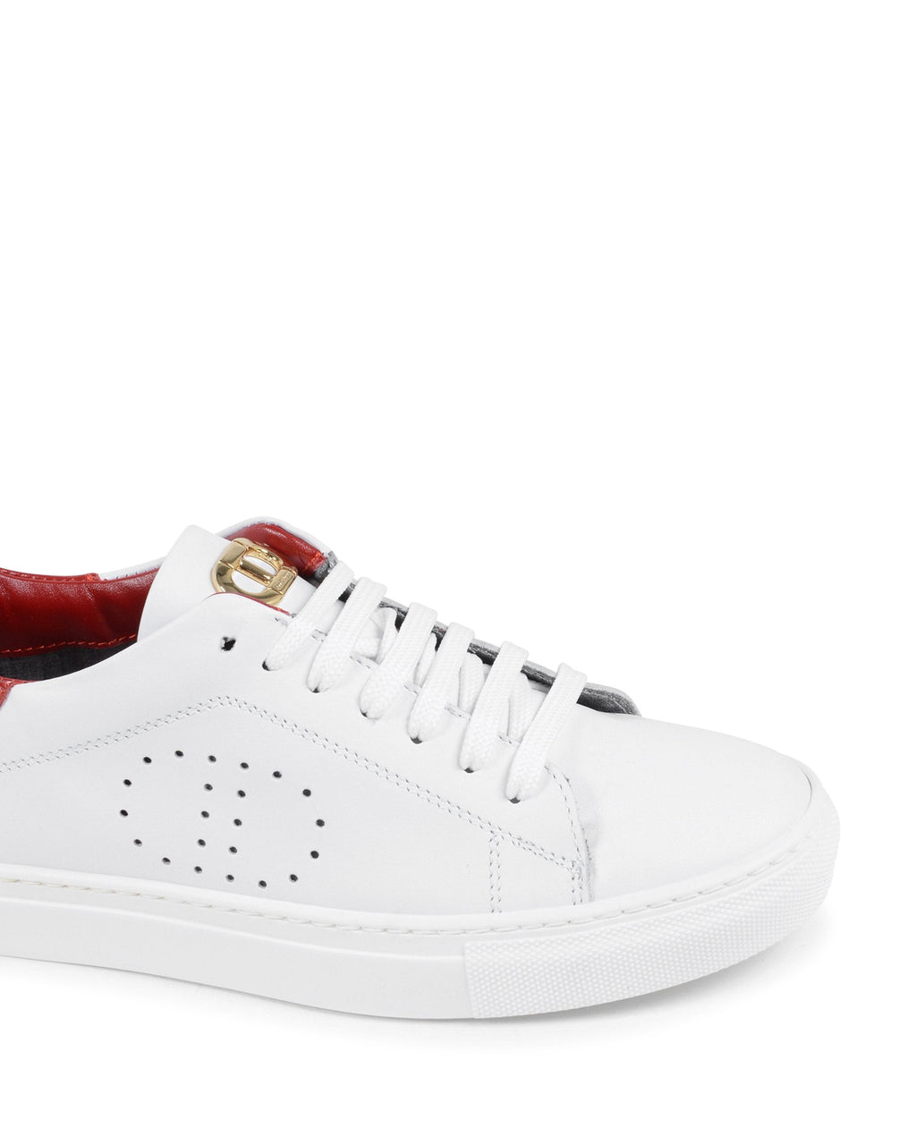 Zapatilla Lady Racer Sportivo Blanco/Rubí