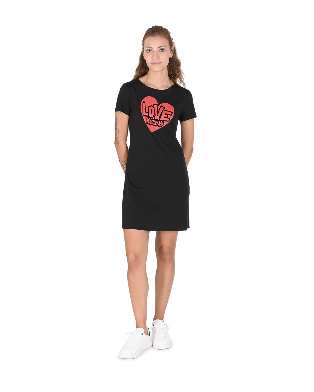 Vestido de mujer Love Moschino W 5 929 21 M 3876 C74 NEGRO