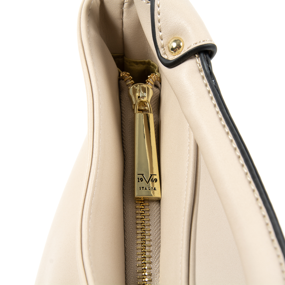 Bolso de mano para mujer V 1969 Italia Beige SANDRA