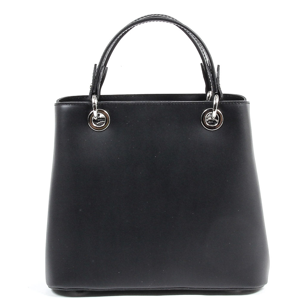 Bolso de mano para mujer V 1969 Italia V004-S RUGA NERO