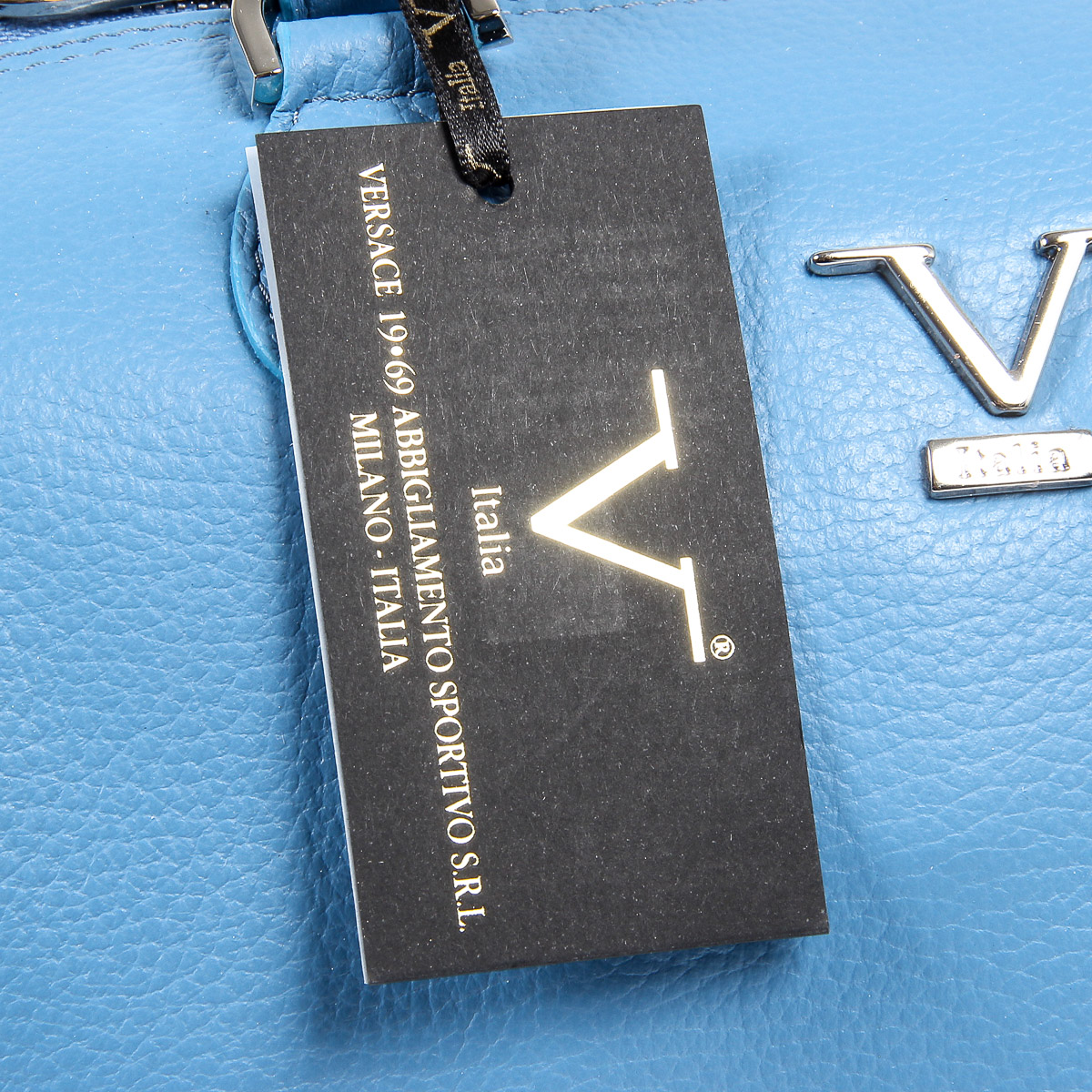 V 1969 Italia Womens Handbag Light Blue PORTO