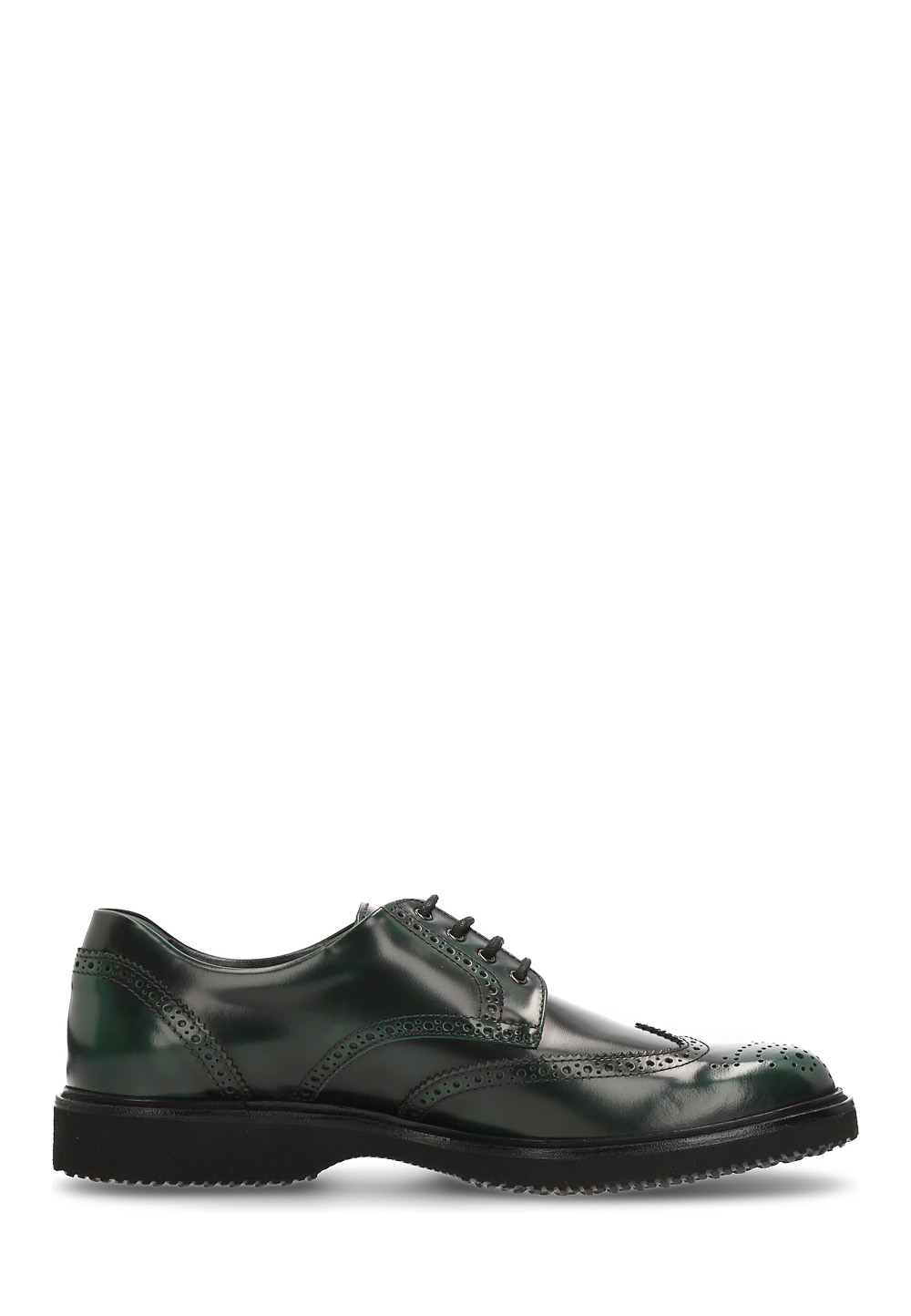 Hogan Mens Lace Up Shoe Dark Green HXM2170M08066Q6T807