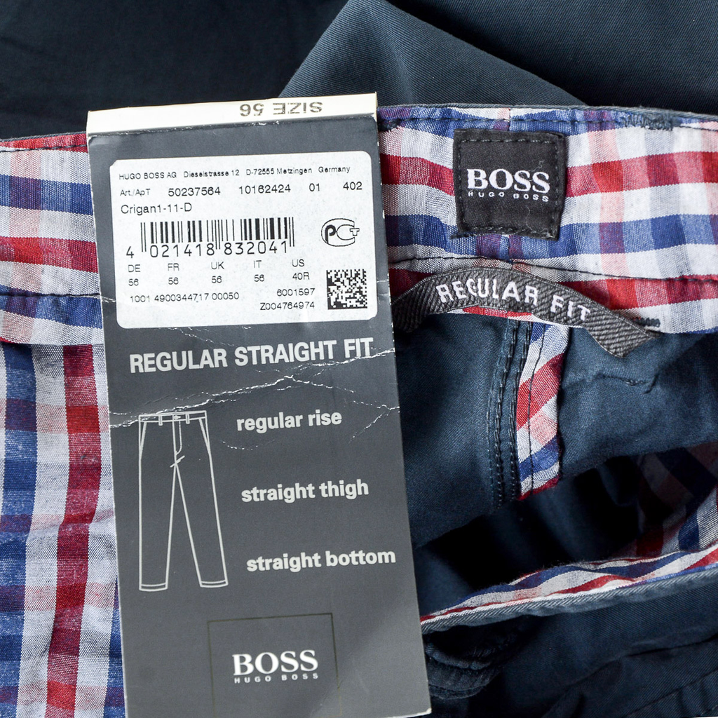 Pantalones Hugo Boss para hombre Azul CRIGAN