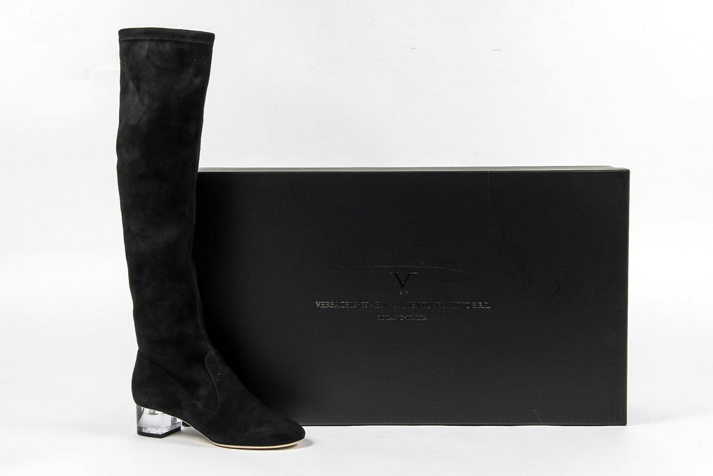 Bota alta para mujer V 1969 Italia 3123667 CAMOSCIO NERO