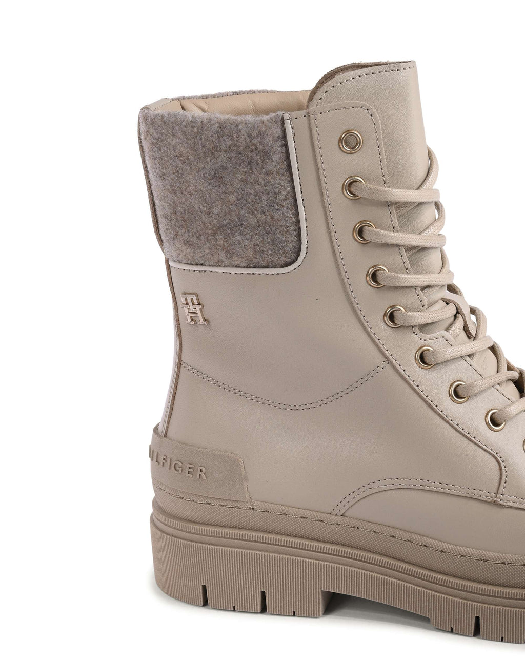Botas Tommy Hilfiger para mujer BEIGE FW0FW07500ABO