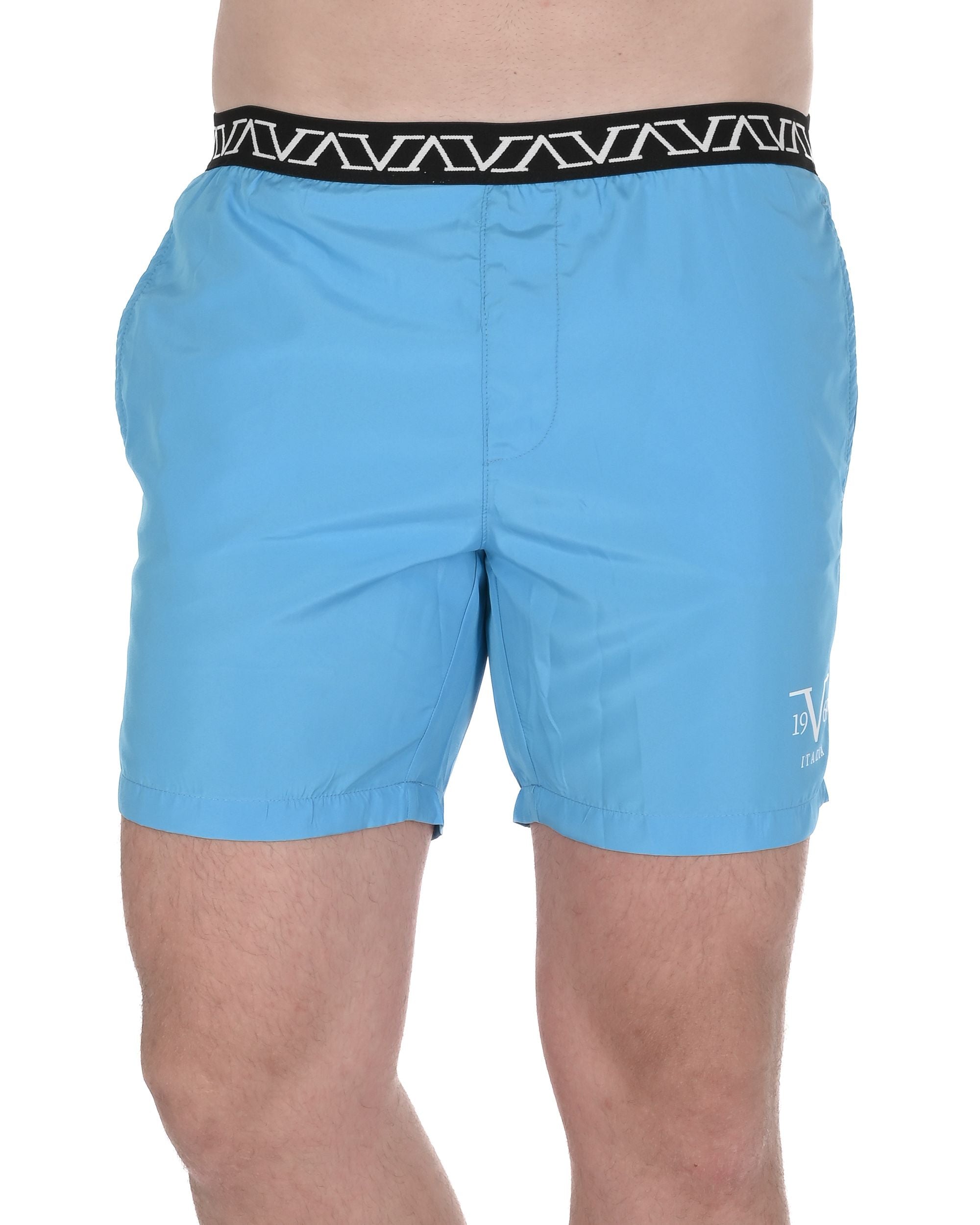 19V69 Italia Mens Swimwear Trunk VSC1MBM07 AZURE