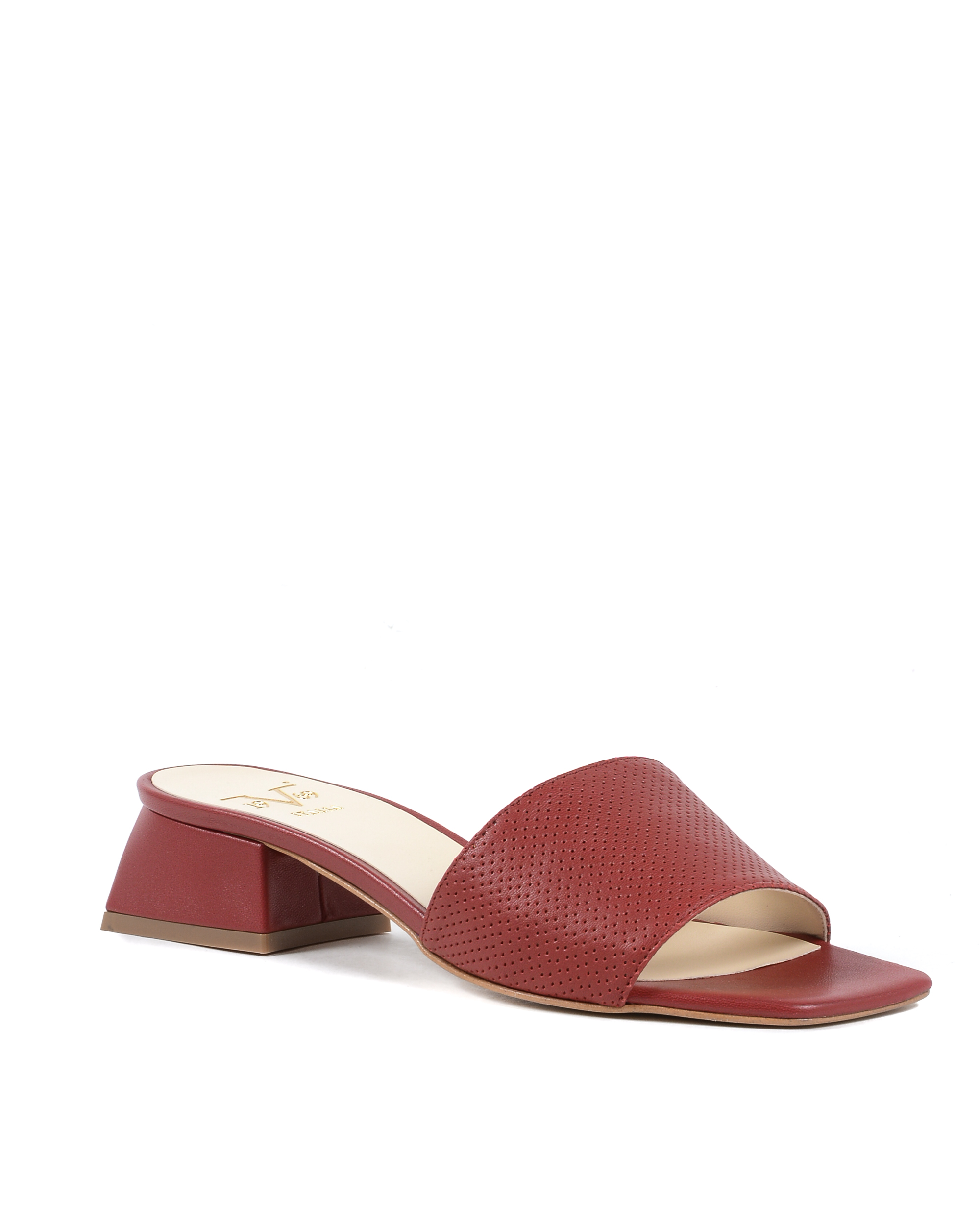 19V69 Italia Sandalia Mujer LamÃ¨ Rojo 4909 TRAF ROSSO FRAGOLA