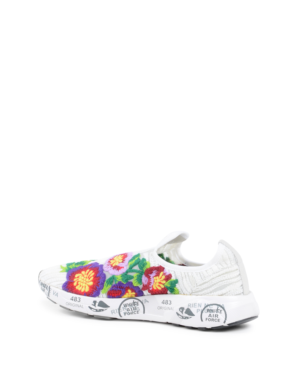 Premiata Womens Slip On Sneaker Multicolor JANEI 3127