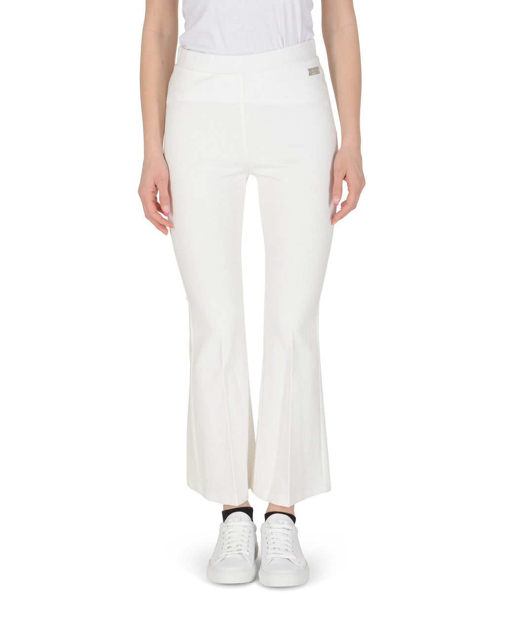 19V69 Italia Pantalones de mujer blancos ZEPPELLIN BLANCO