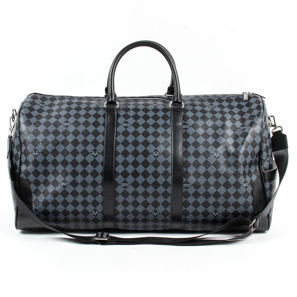Bolso deportivo para hombre V 1969 Italia V1969018 GRIS NEGRO
