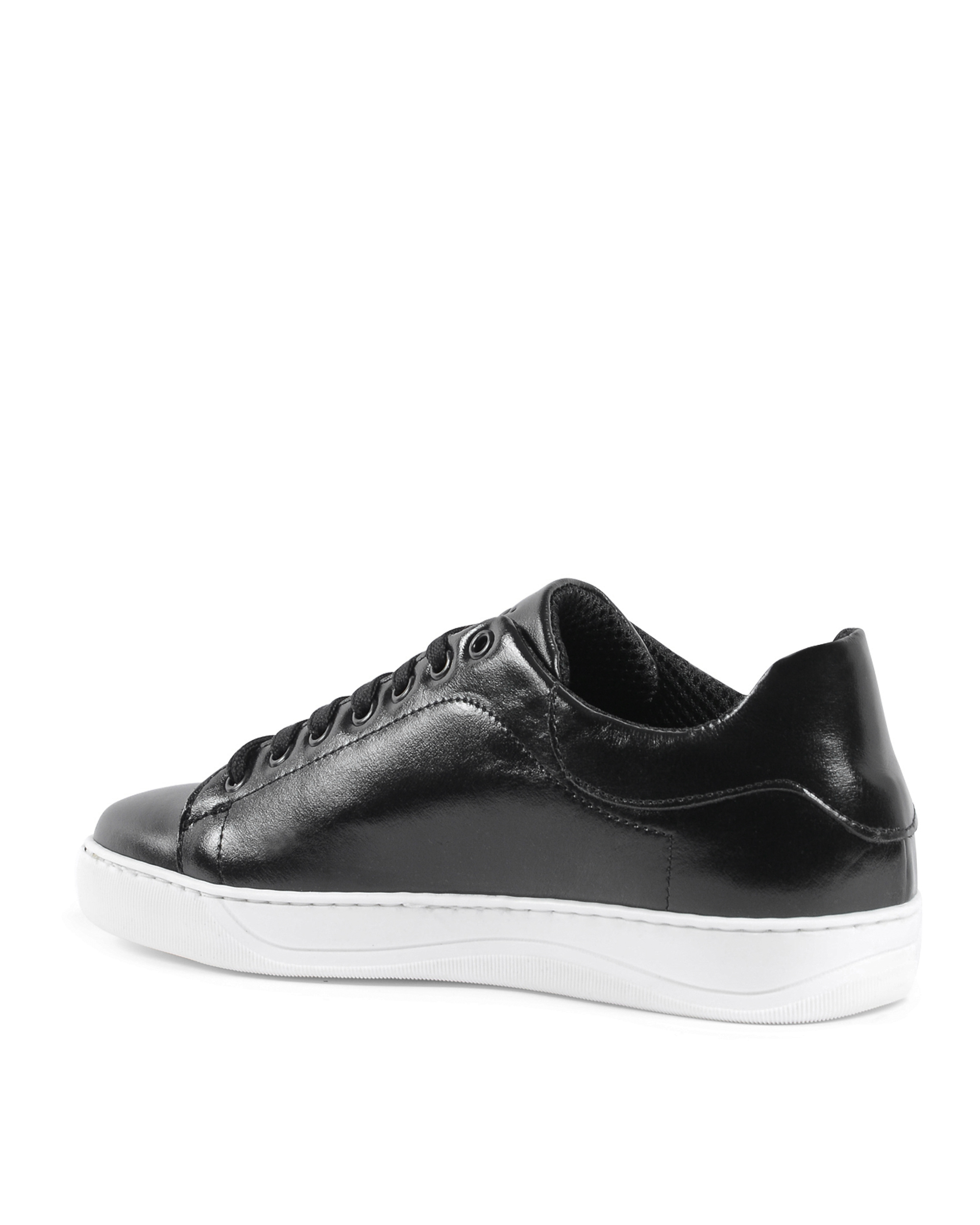 19V69 Italia Mens Sneaker Black 2120 VITELLO NERO