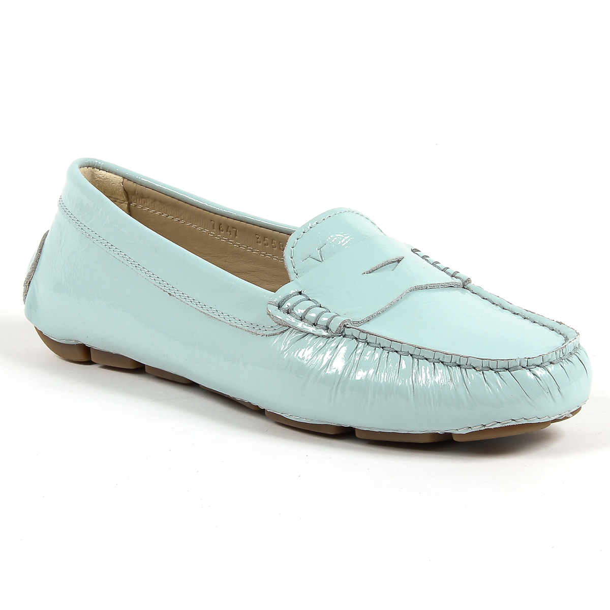 V 1969 Italia Womens Loafer Light Blue AMALFI