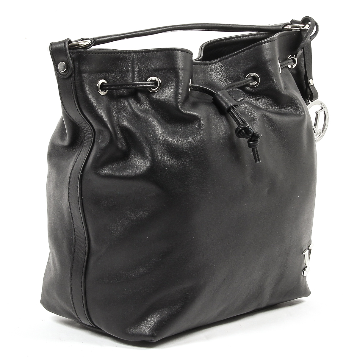 Bolso de mano para mujer V 1969 Italia V005-S SOFT NERO