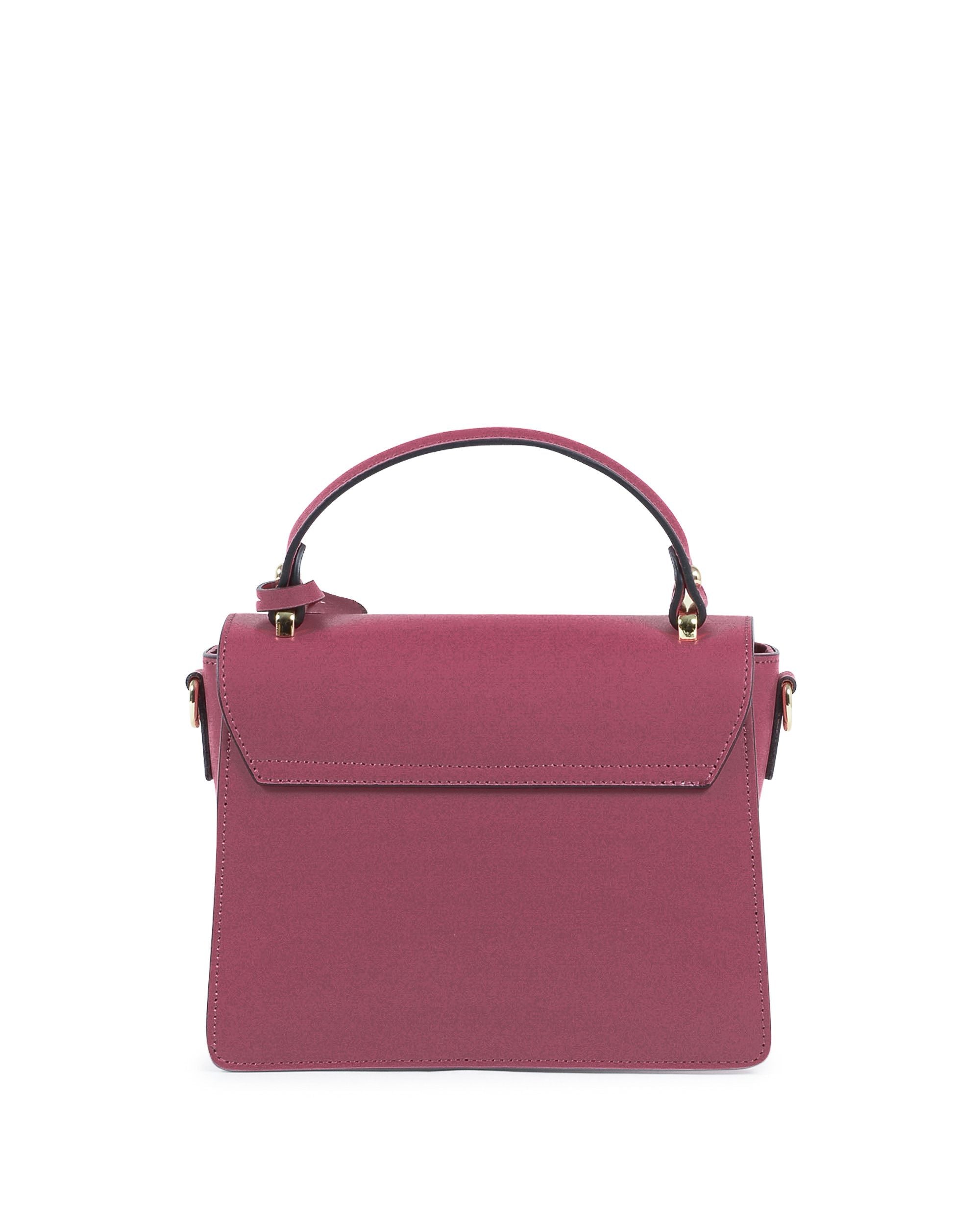 Bolso de mano para mujer V Italia Vino V505 52 RUGA MAGENTA