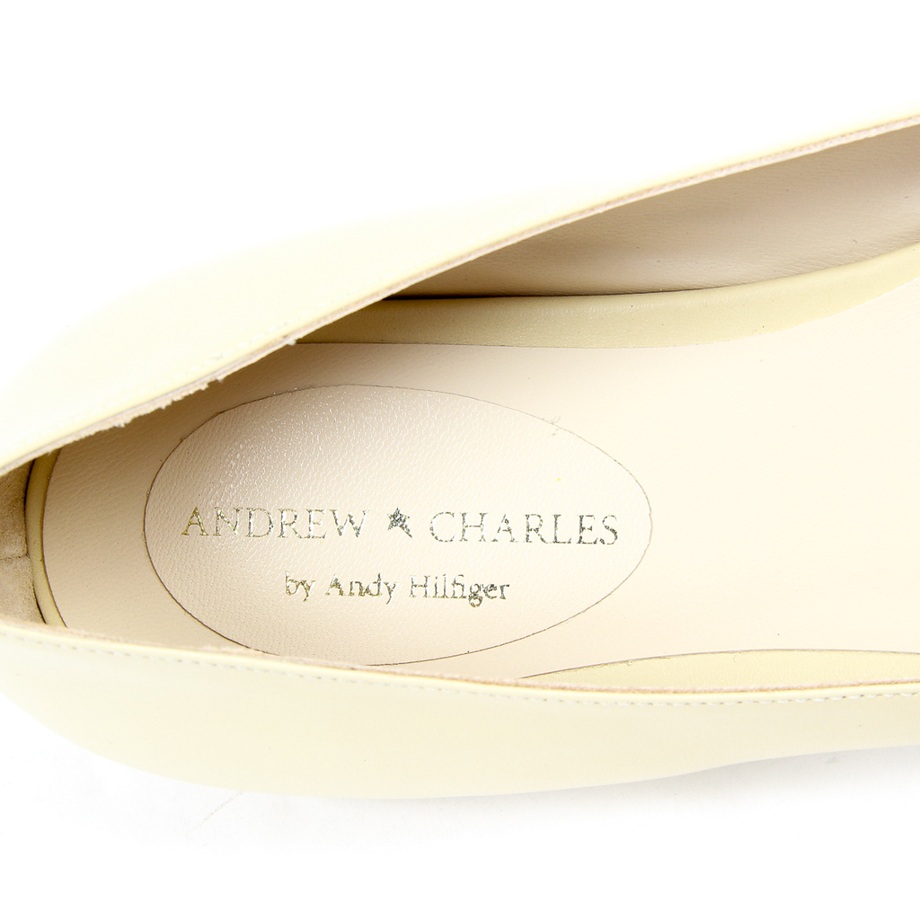 Andrew Charles Womens Ballerina Beige SONIA