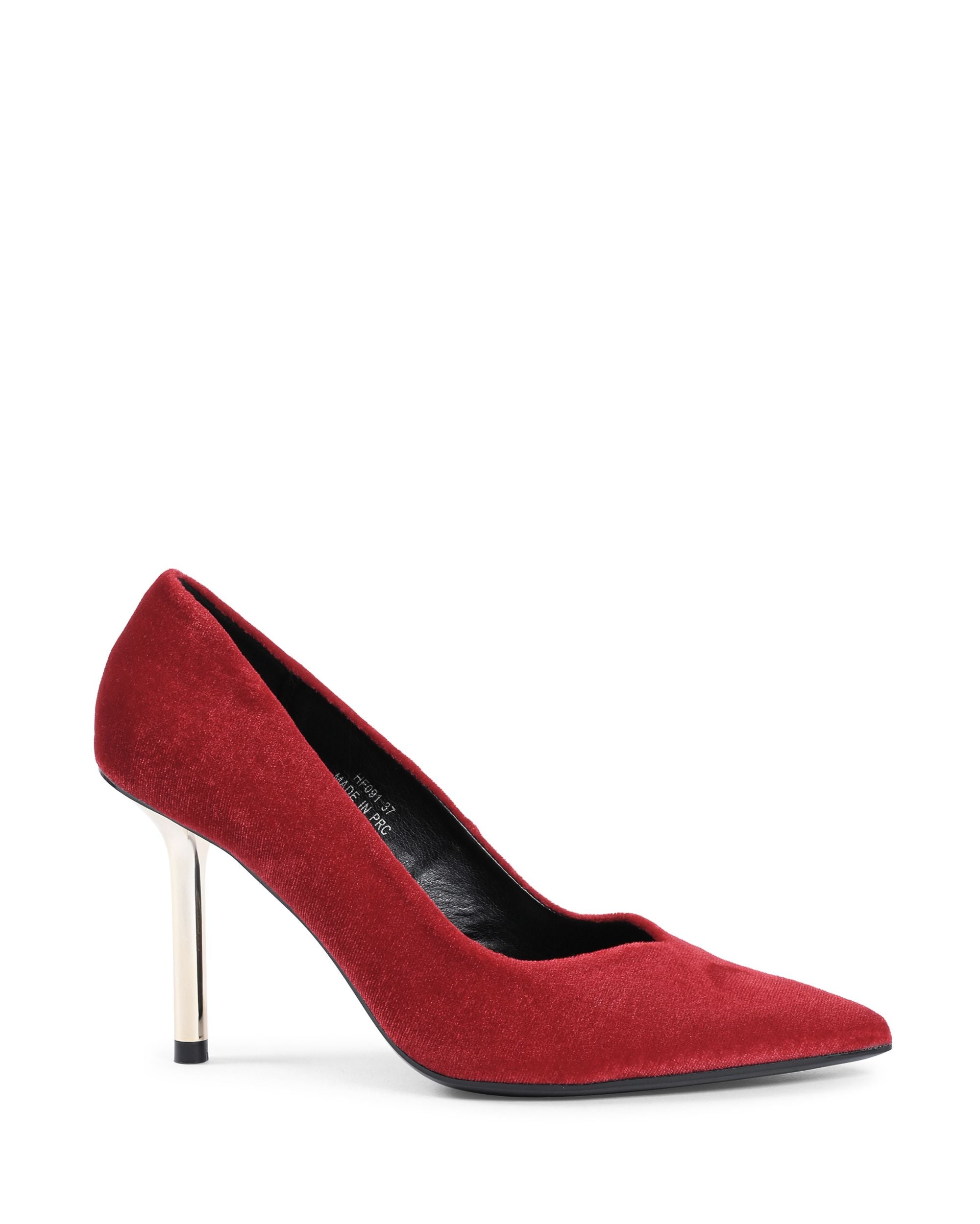 19V69 Italia Zapatos de salón para mujer rojos HF091 ROSSO