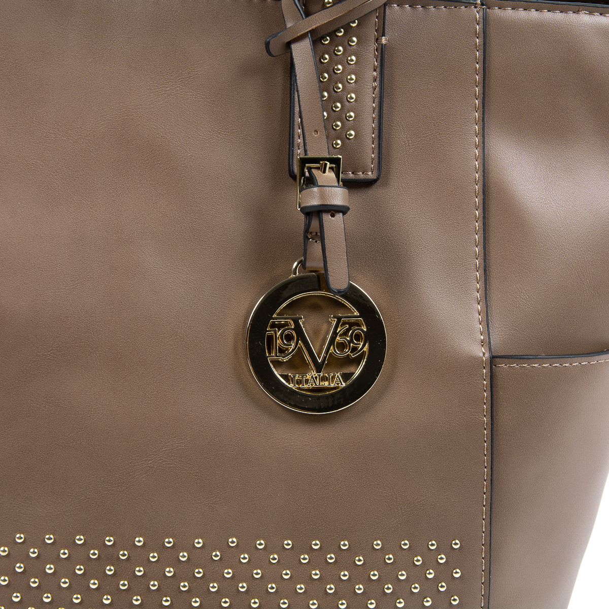 Bolso de mano para mujer V 1969 Italia marrón VERONICA
