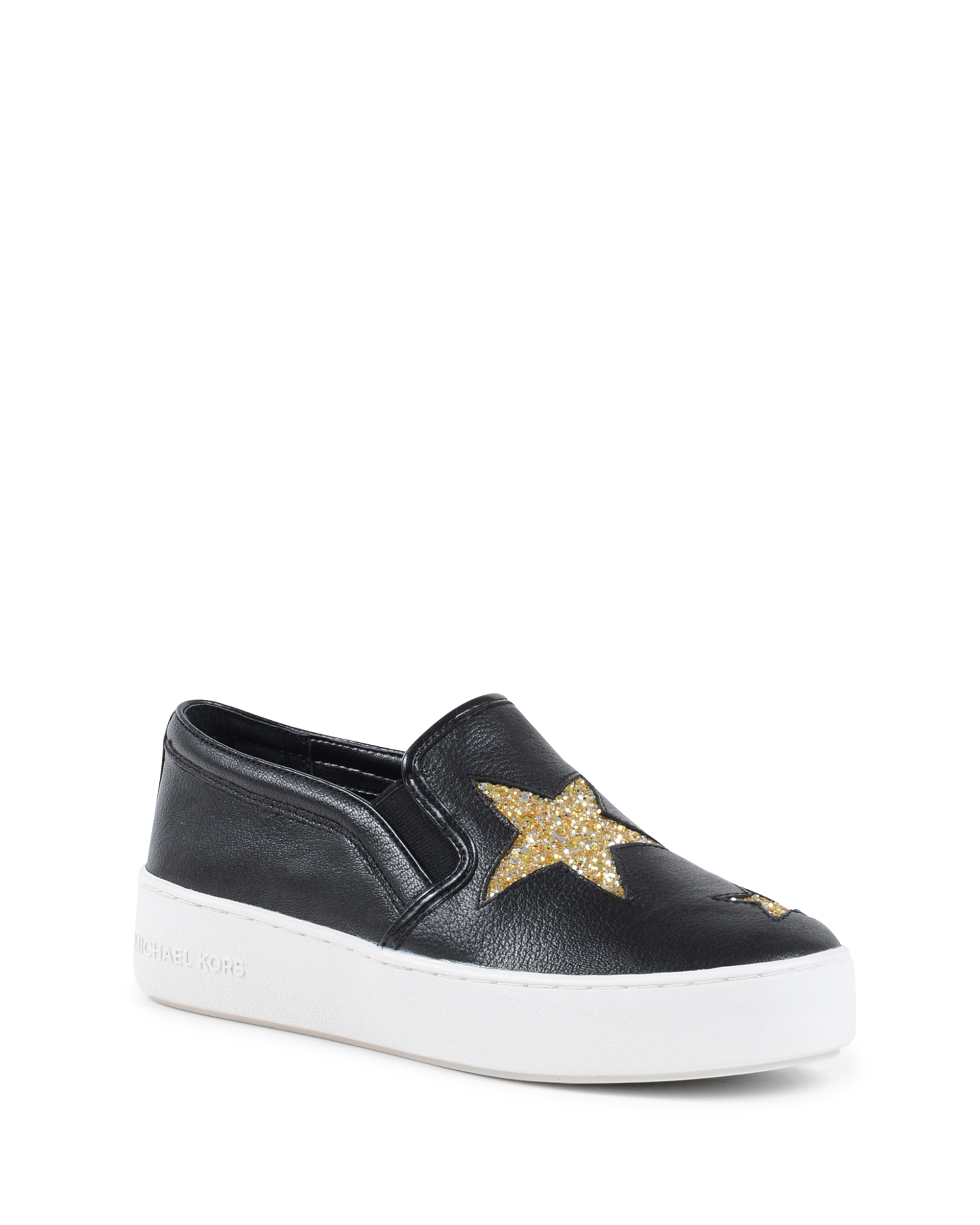 Zapatillas Michael Kors sin cordones para mujer, color negro PIA