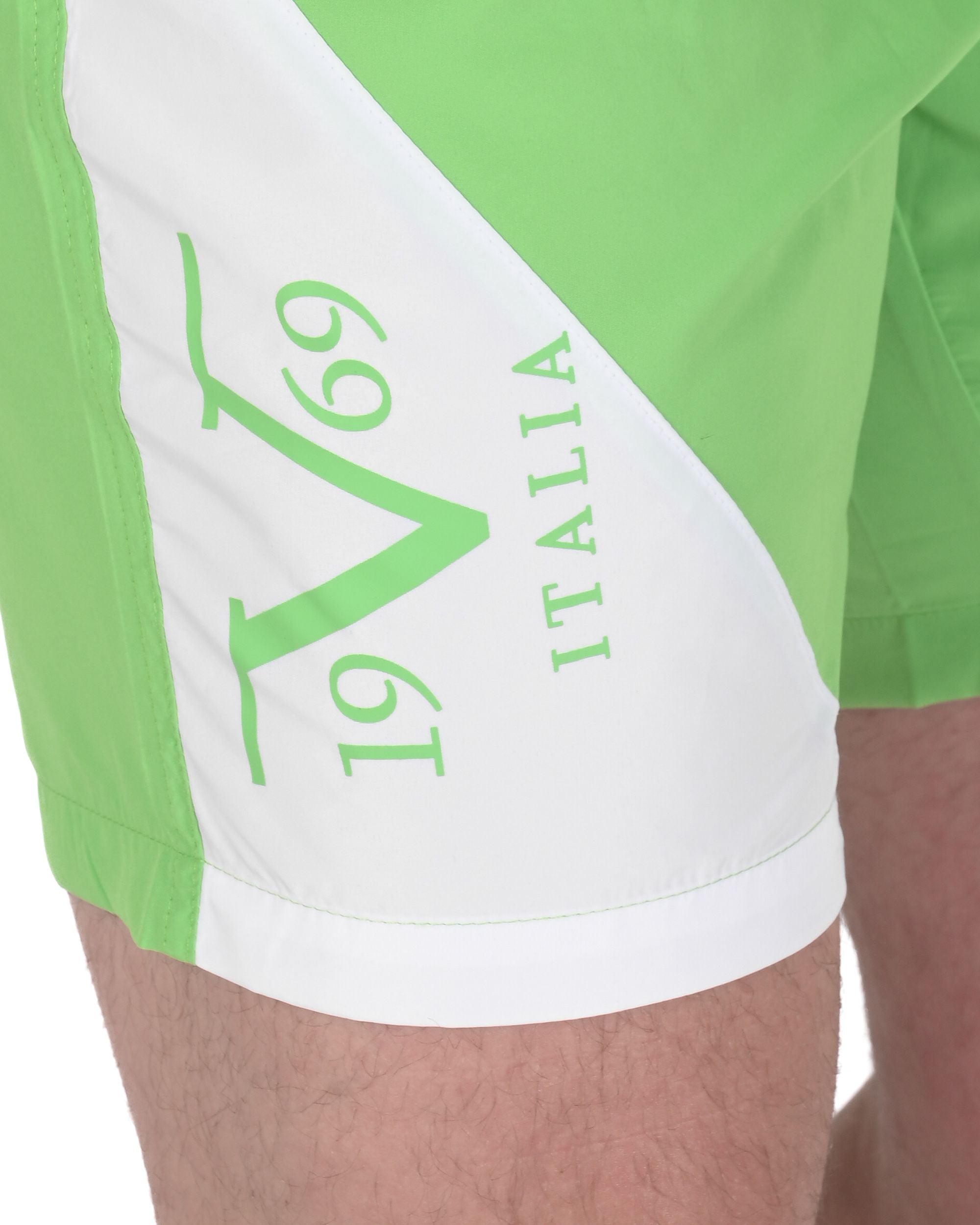 19V69 Italia Mens Swimwear Trunk VSC1MBM03 GREEN