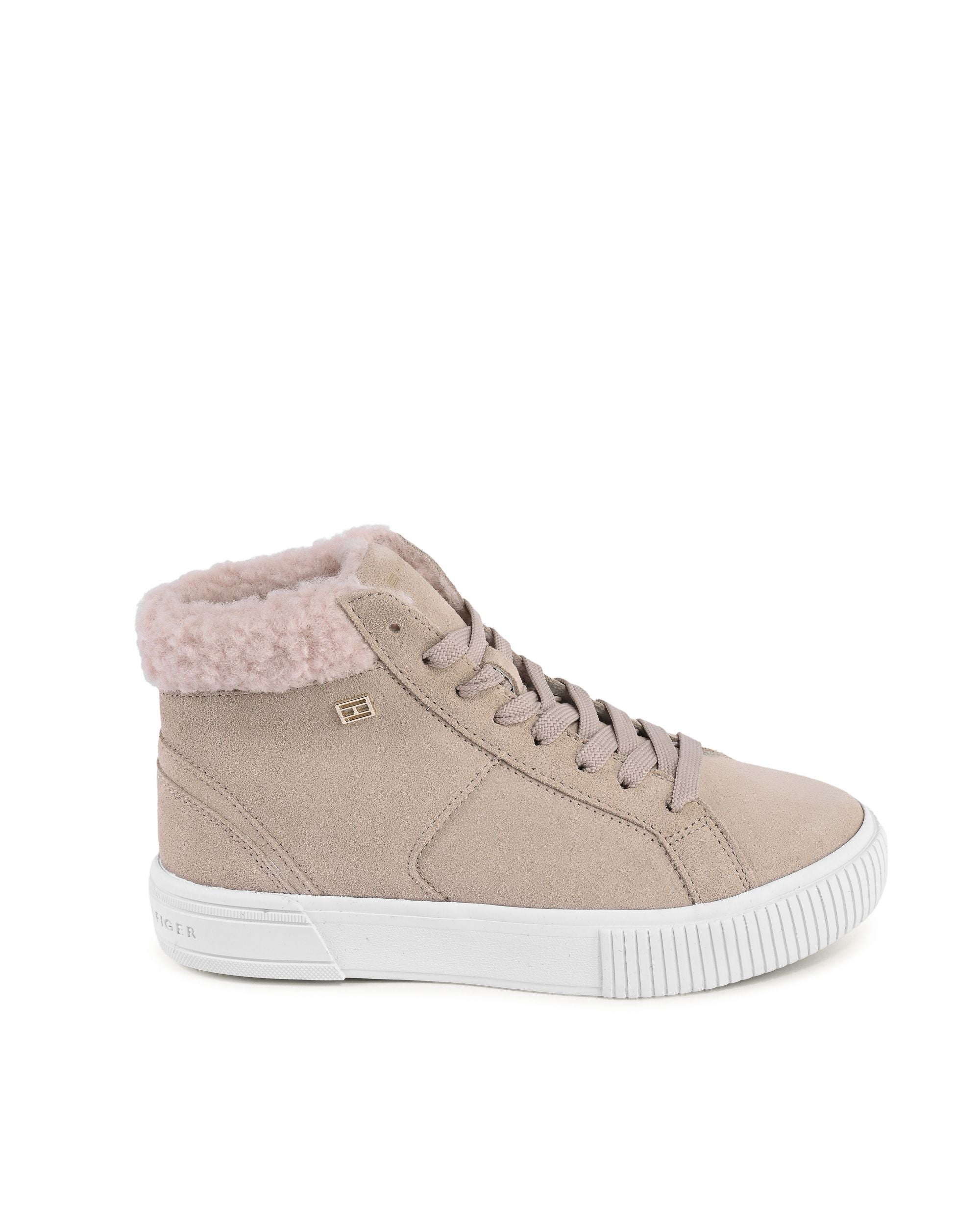 Zapatillas Tommy Hilfiger para mujer en beige FW0FW07549ABO