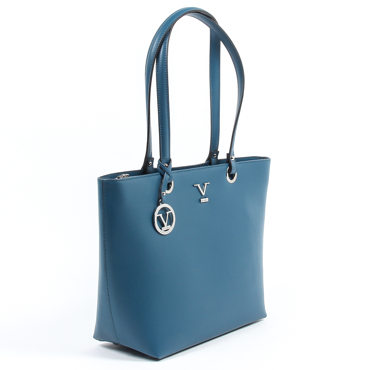 V 1969 Italia Bolso Mujer V009-S RUGA PETROLIO