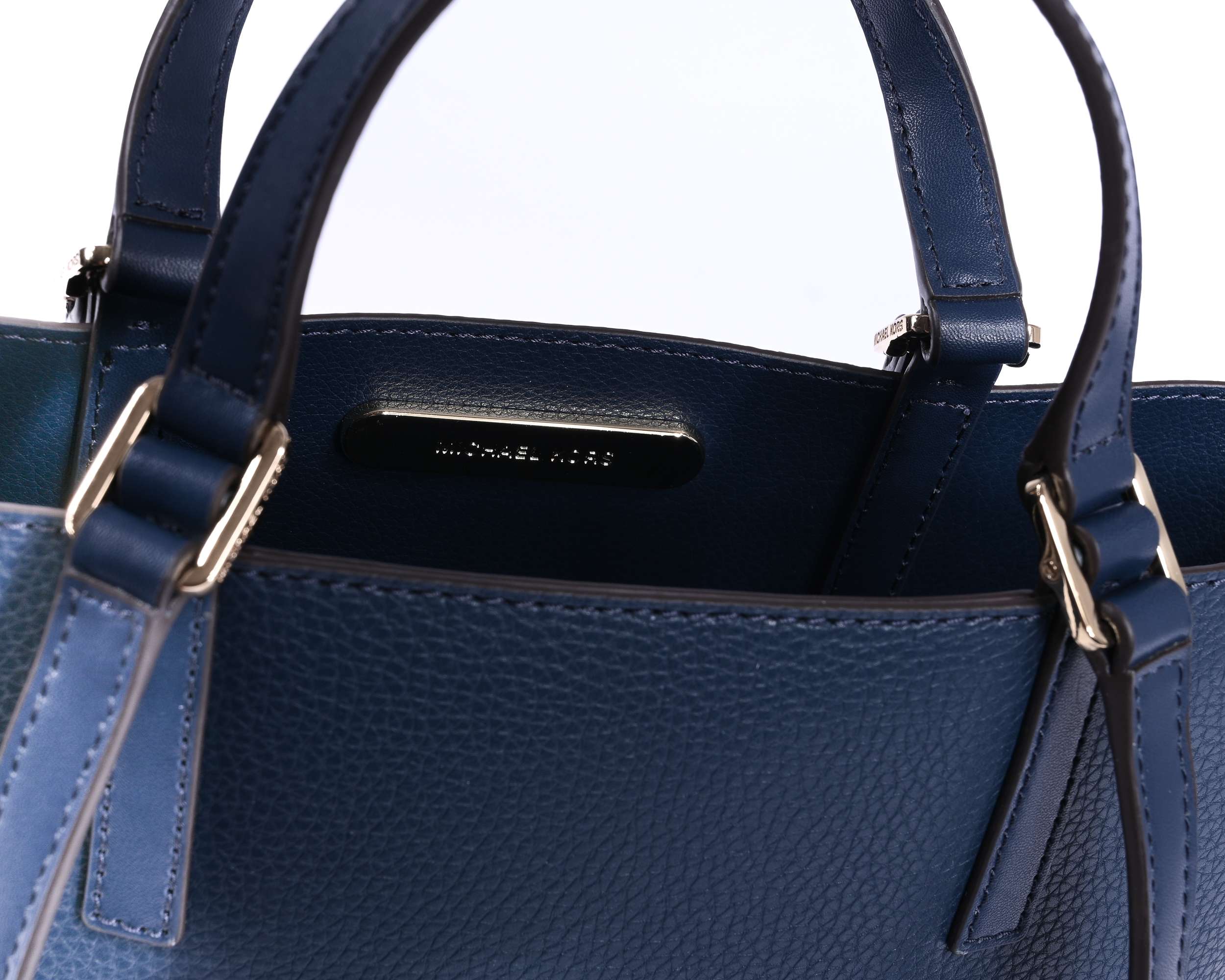 Bolso de mano Michael Kors para mujer 35TOGX9T1T azul marino