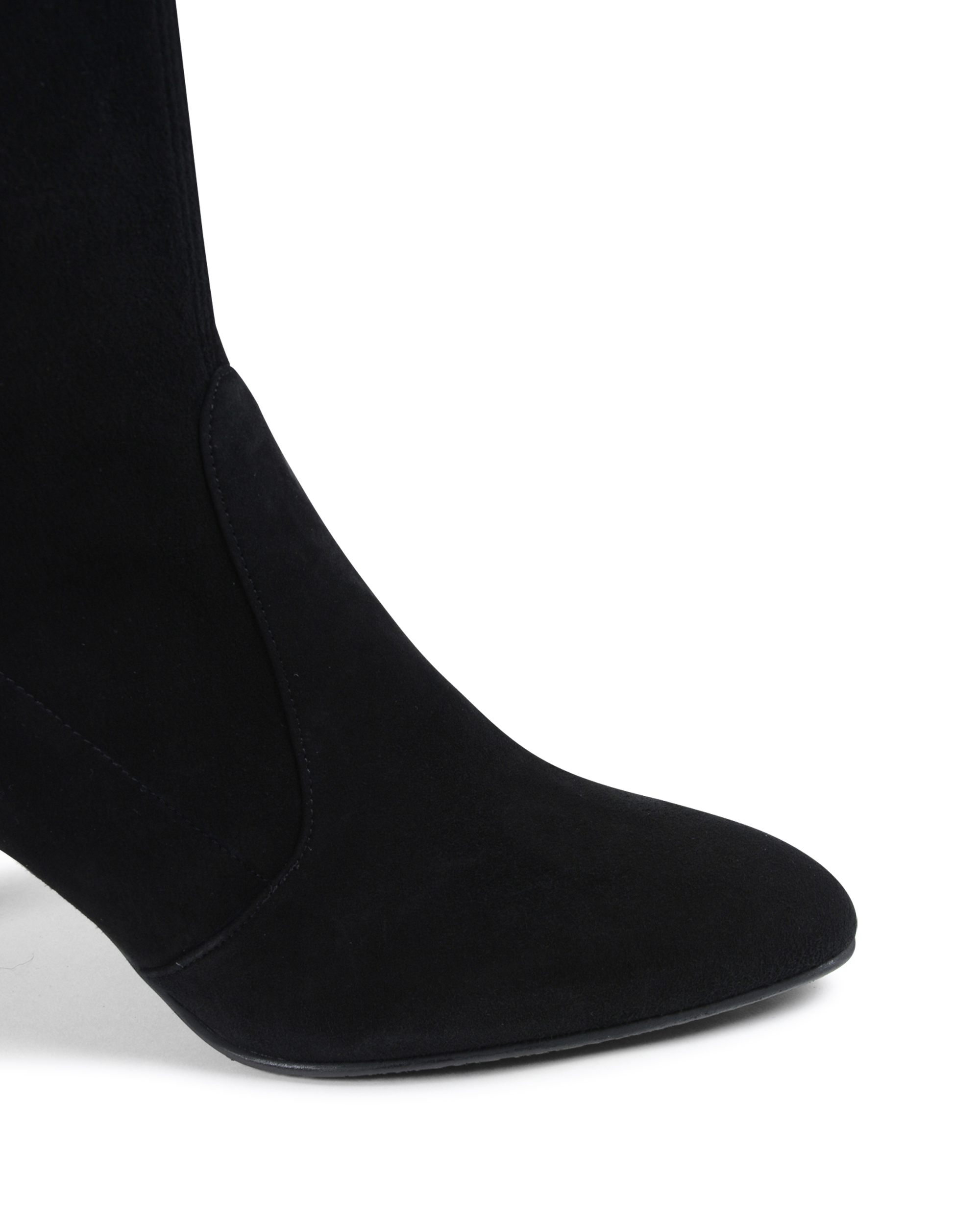 Stuart Weitzman - Bota alta para mujer, color negro TIEMODEL