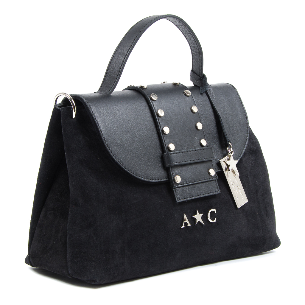 Bolso de mano para mujer Andrew Charles negro ROSS