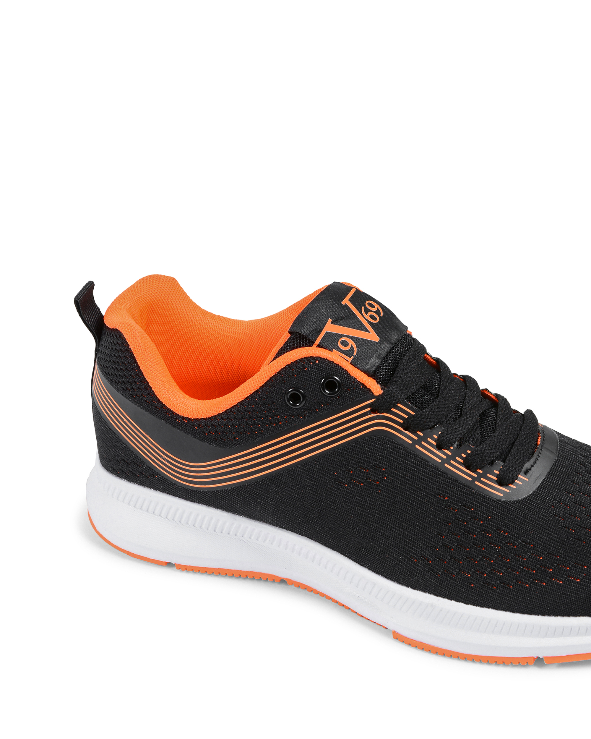 19V69 Italia Zapatilla Hombre V035 NERO ARANCIO