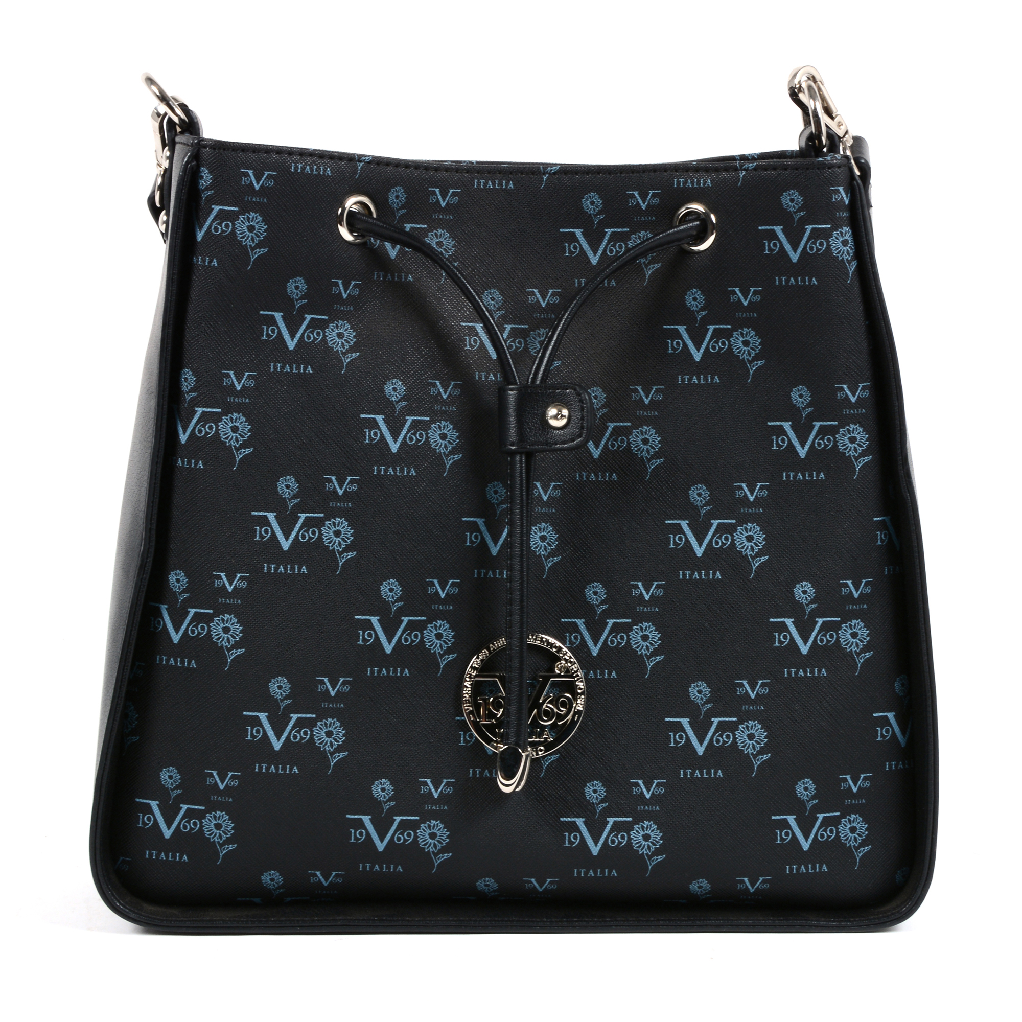 V 1969 Italia Womens Handbag Black ROSARIO