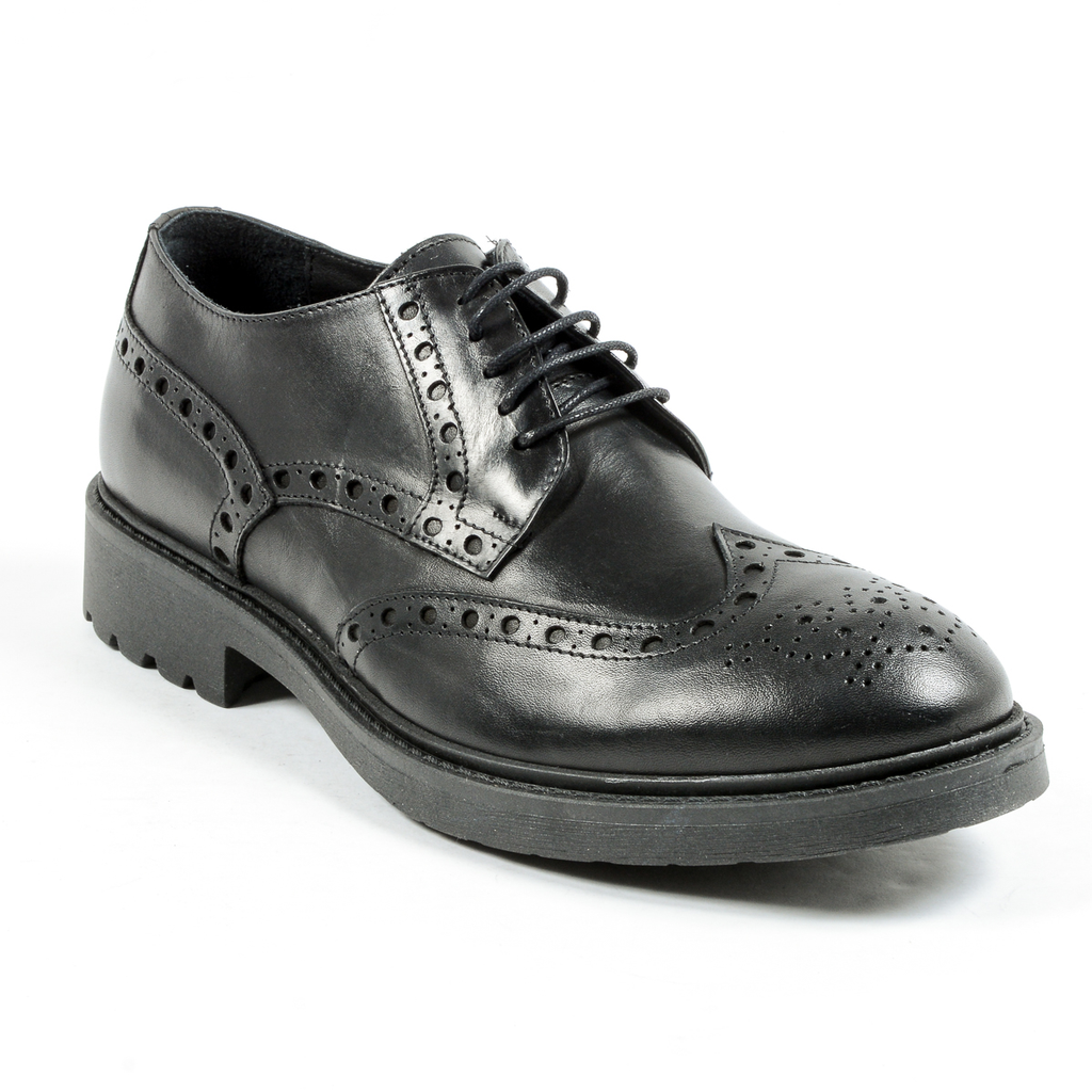 Andrew Charles Mens Classic Shoe Black EDDIE