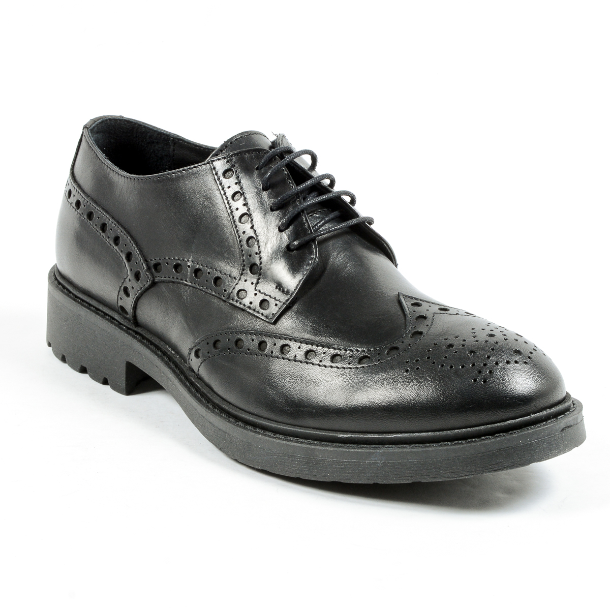 Andrew Charles Mens Classic Shoe Black EDDIE