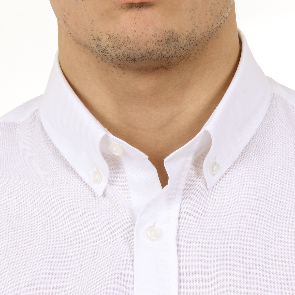 Camisa de hombre del Ufford & Suffolk Polo Club USC03 C1 BIANCO