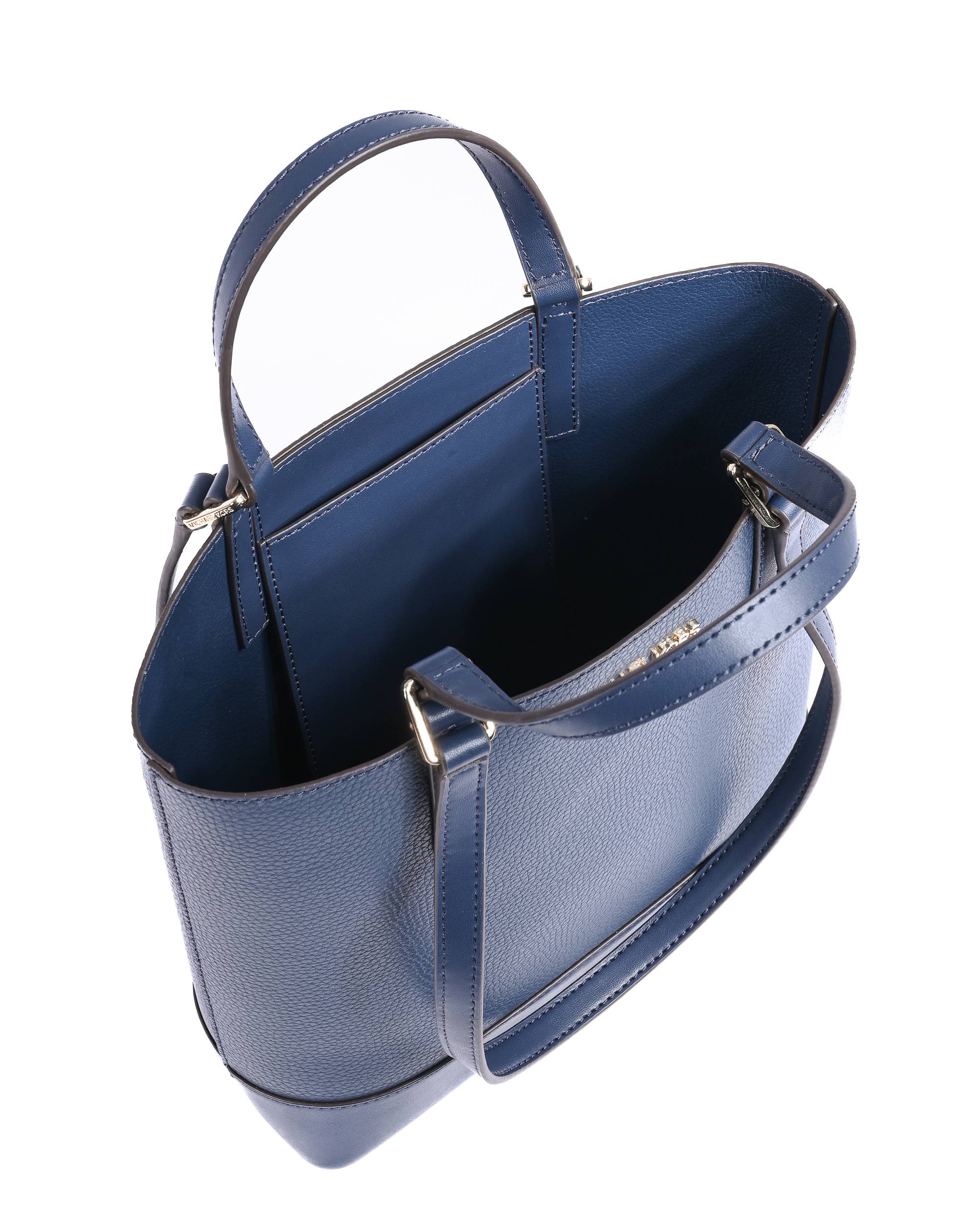 Bolso de mano Michael Kors para mujer 35TOGX9T1T azul marino