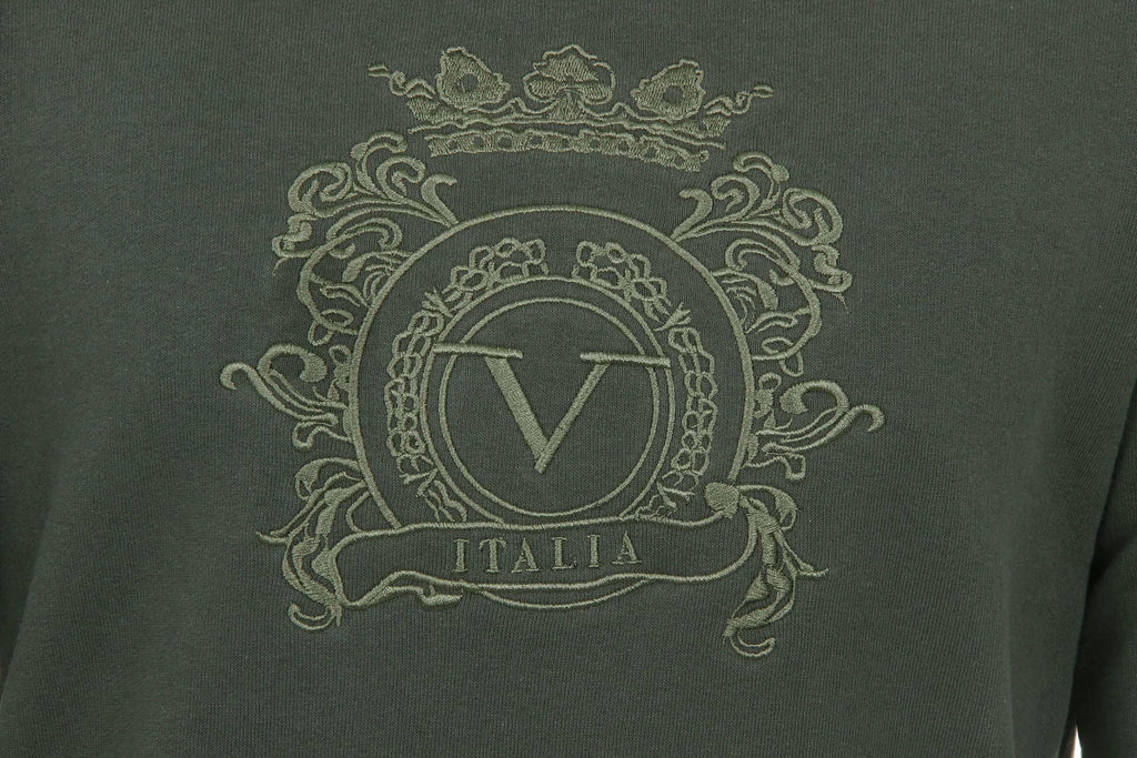 Suéter para hombre V 1969 Italia ART. 4469 VERDE MILITAR