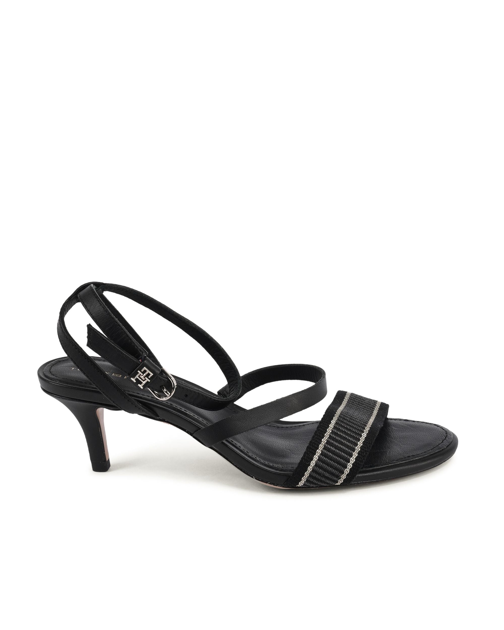 Sandalias Tommy Hilfiger para mujer negras FW0FW07276BDS