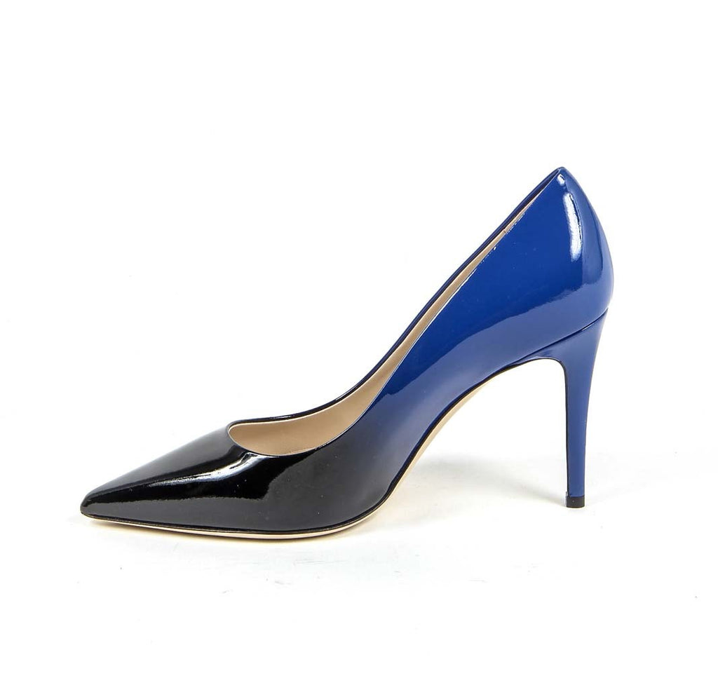 Zapatos de tacón para mujer V 1969 Italia 3104091 VERN. SFUMATO NERO-BLU