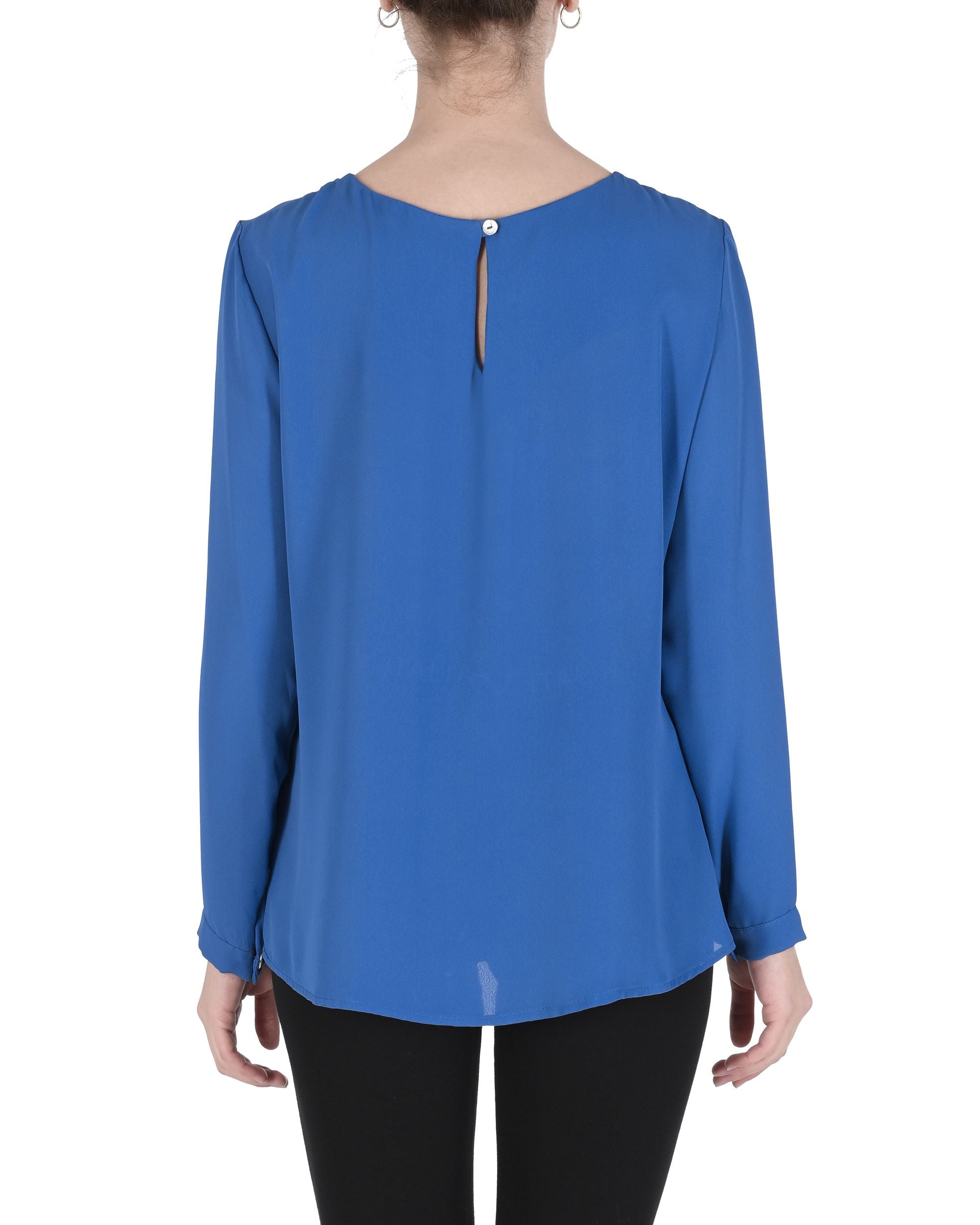 19V69 Blusa Italia para mujer AZUL MORGANA