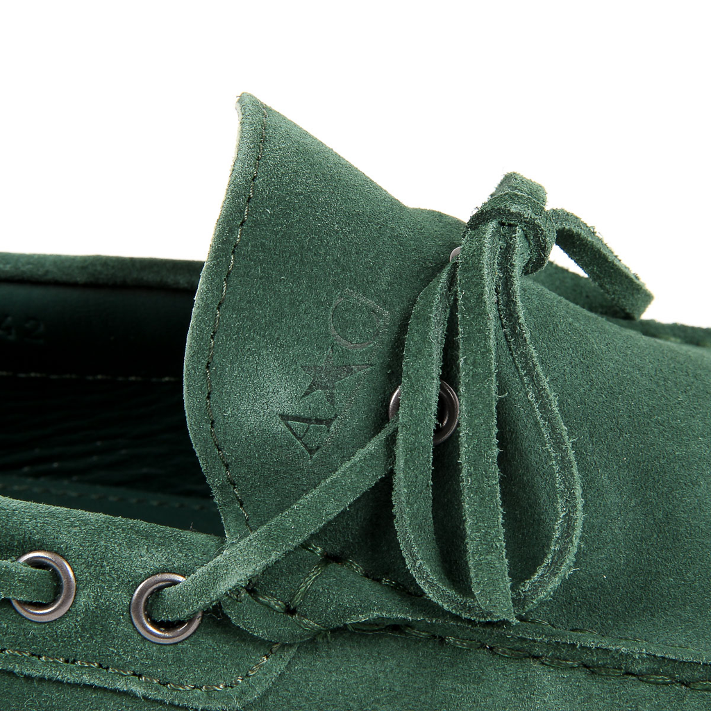 Mocasín Andrew Charles para hombre verde STEVE