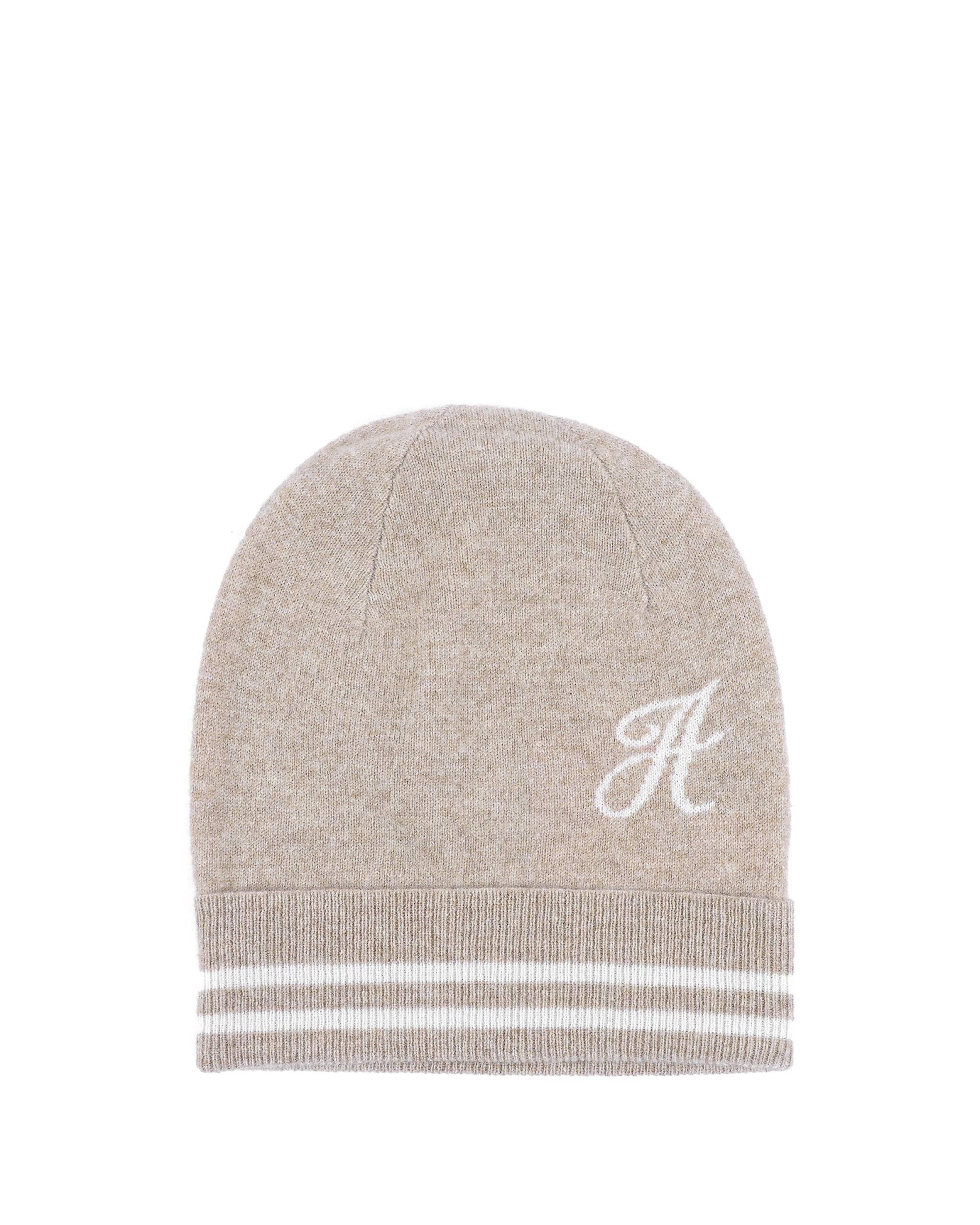 Gorro con monograma de Dee Ocleppo BRUNTSFIELD CAMEL A