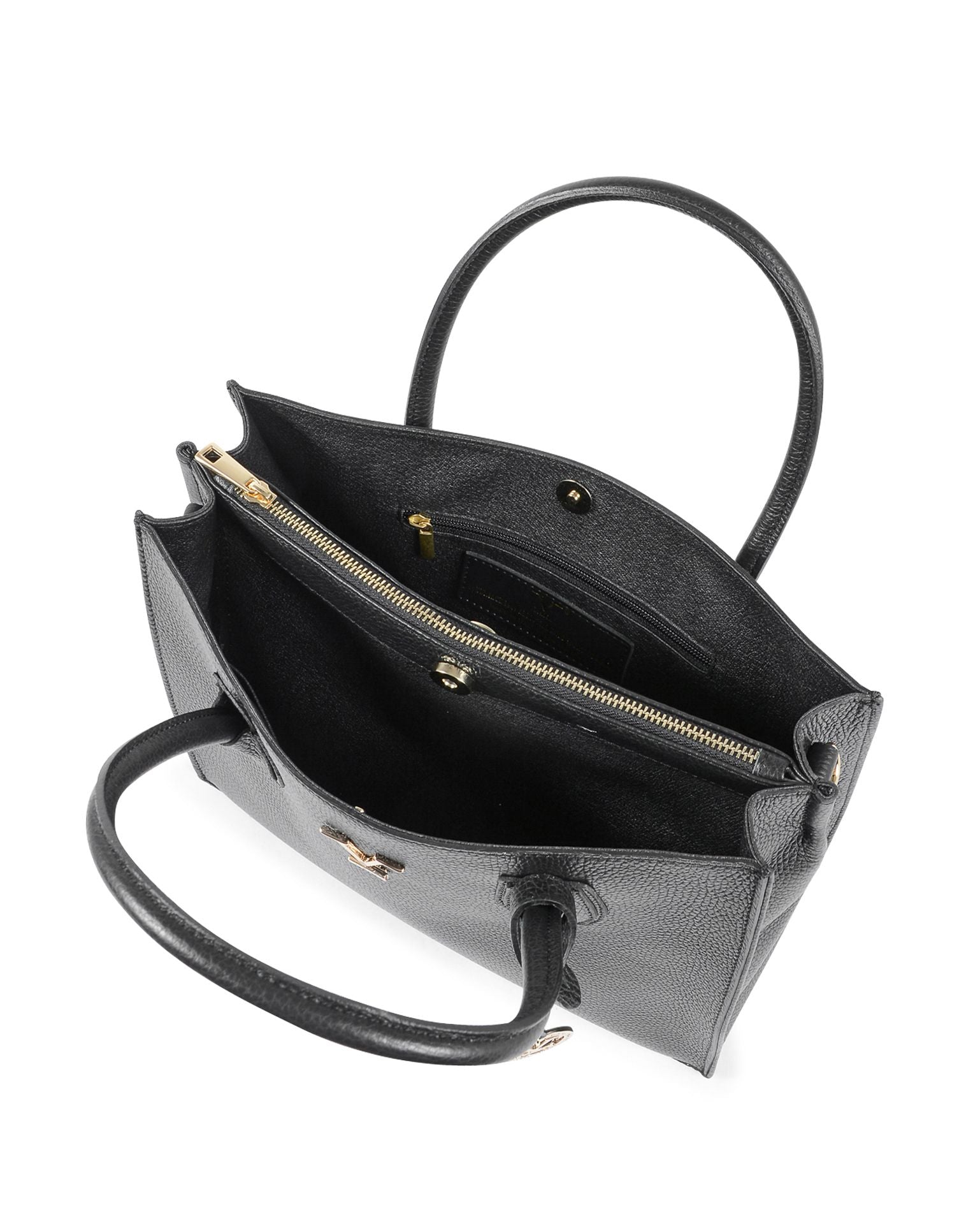 Bolso de hombro Mujer V Italia Negro BE10275 52 DOLLARO NERO
