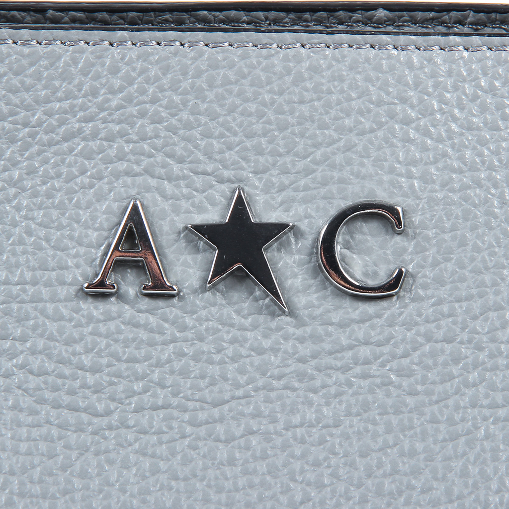 Andrew Charles Womens Handbag Grey JASMIN