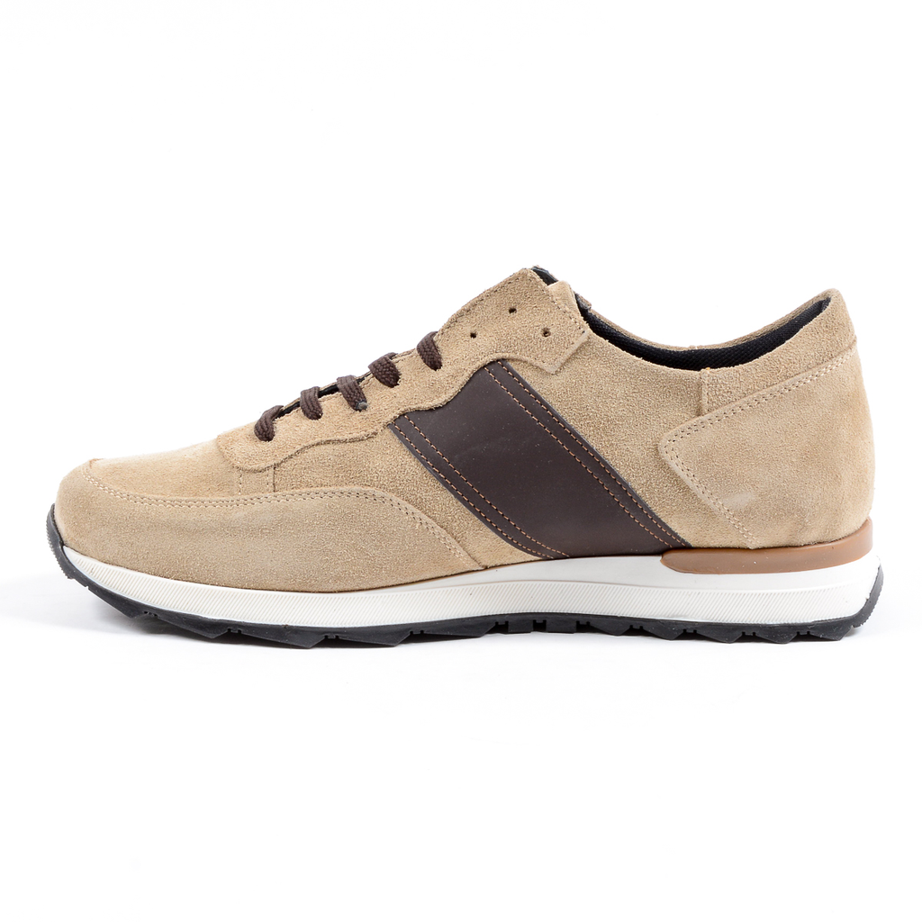 Andrew Charles Mens Sneaker Beige LENNY