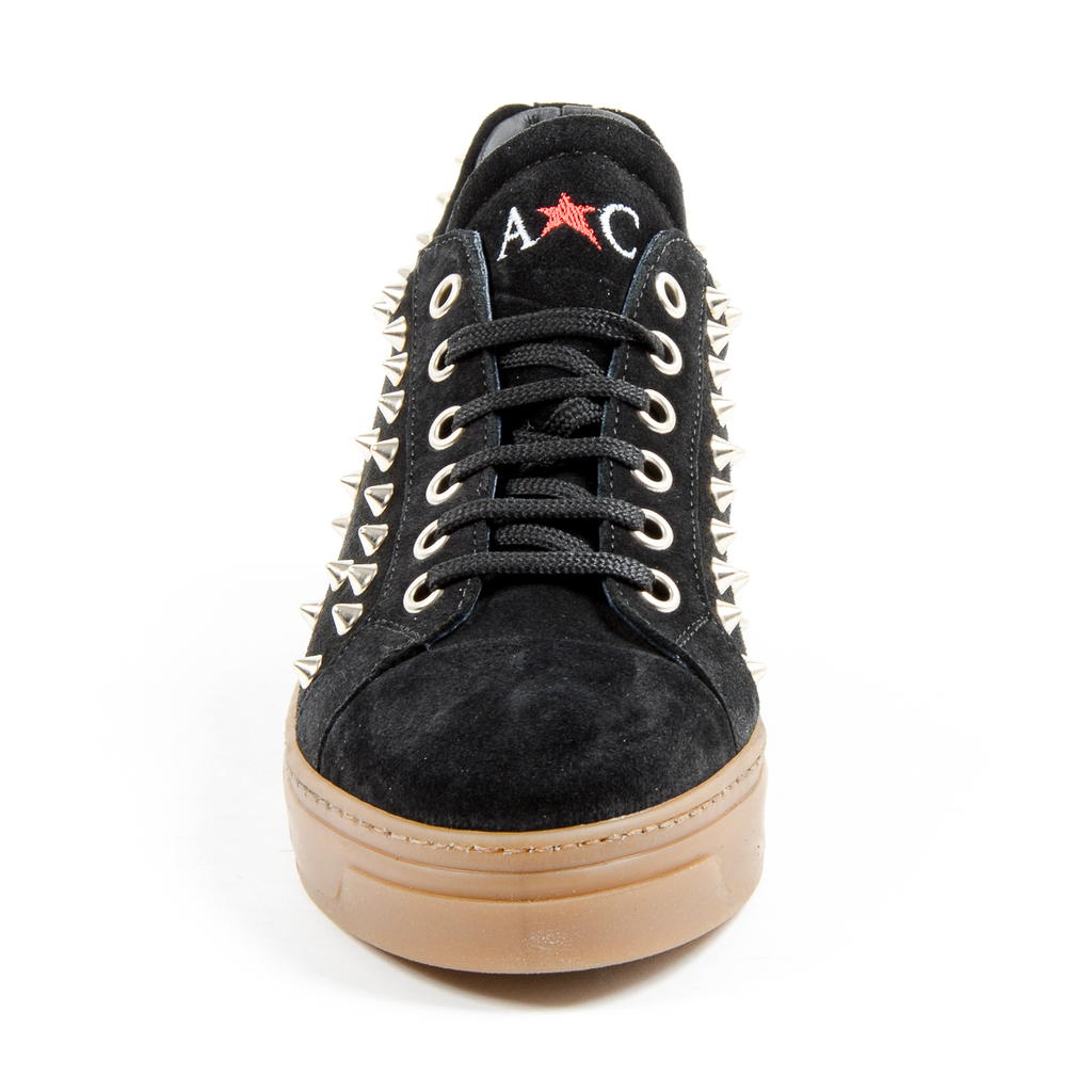 Zapatillas deportivas Andrew Charles para hombre, color negro, talla LIL