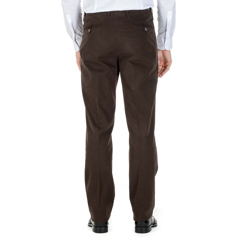 Pantalones Corneliani para hombre color marrón