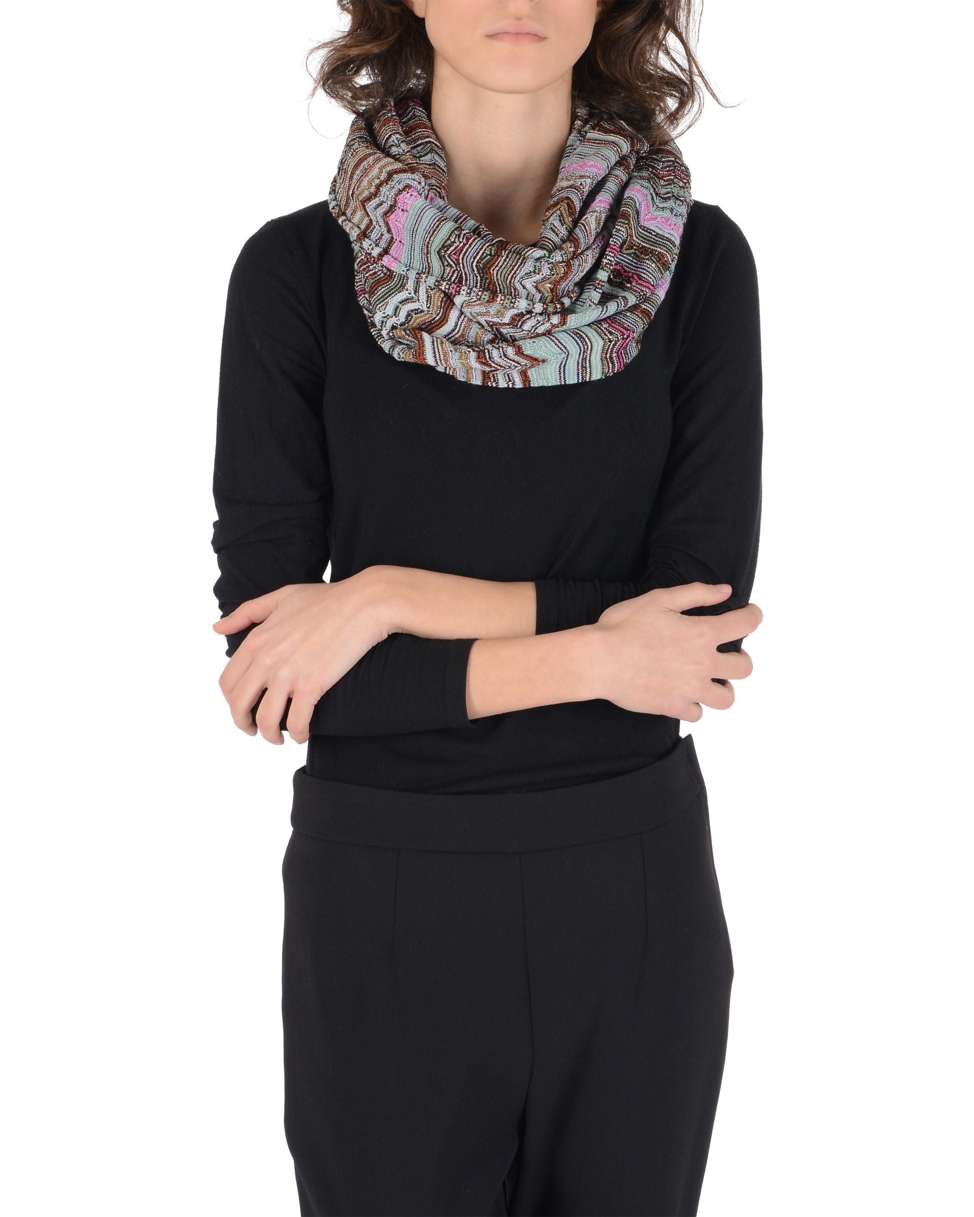 Calentador de cuello Missoni para mujer multicolor CO12WMD60990003