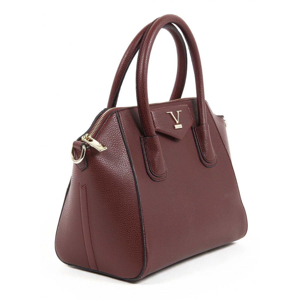 Bolso de mano para mujer V 1969 Italia VE01 ROJO CLARET